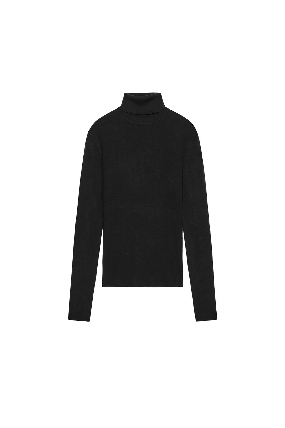 Джемпер тонкой вязки с высоким воротником, Zara
