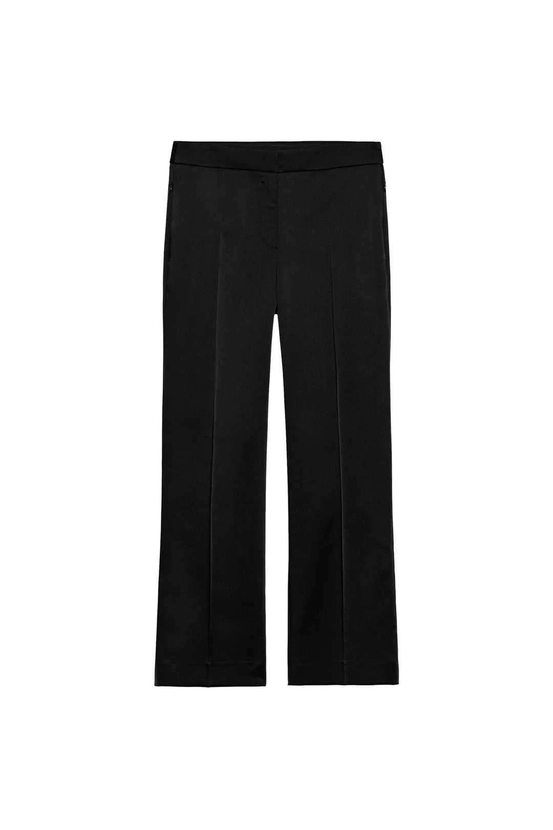 Брюки прямого кроя из сатина, Zara