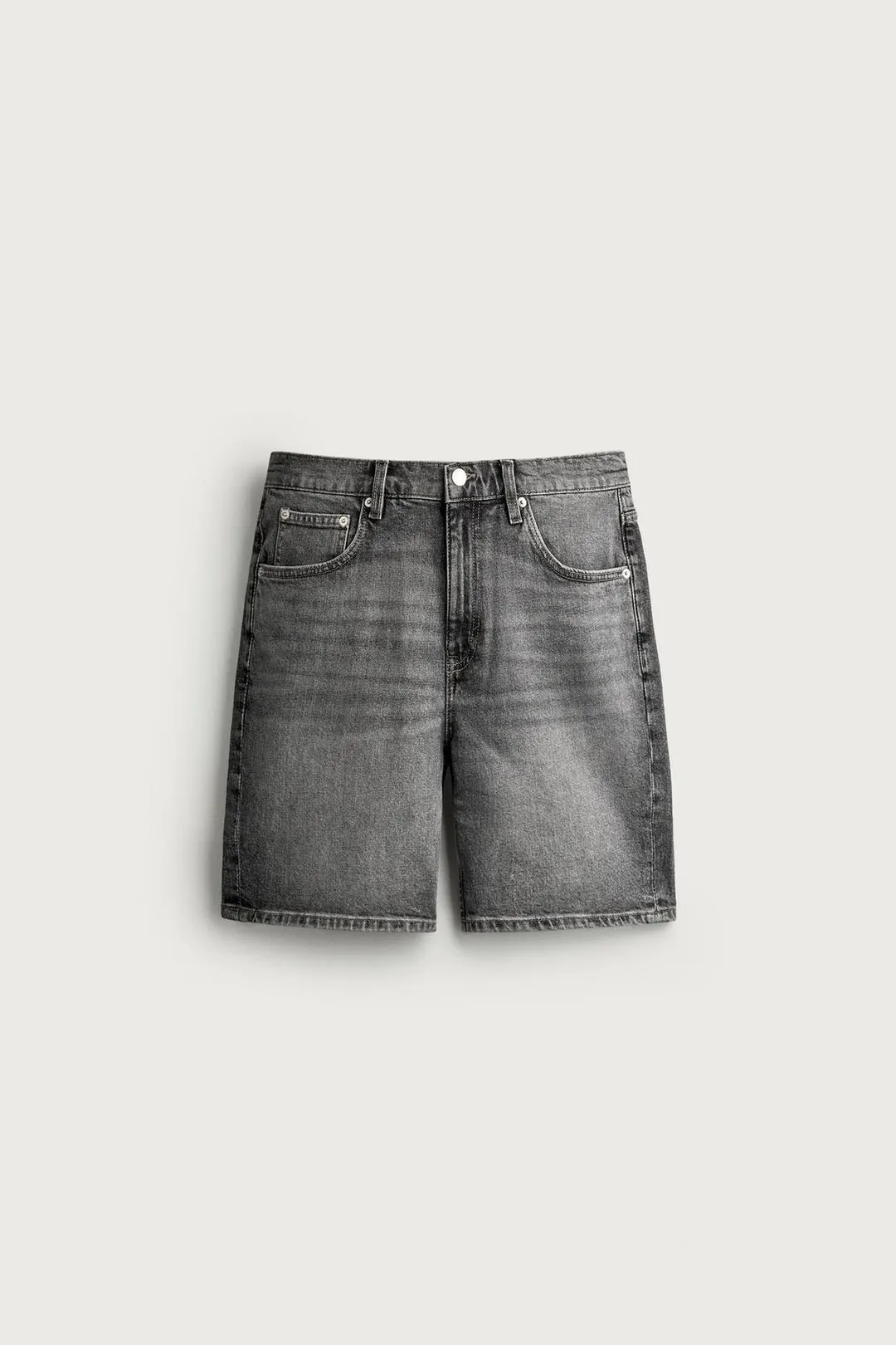 Джинсовые бермуды стандартного кроя, Zara