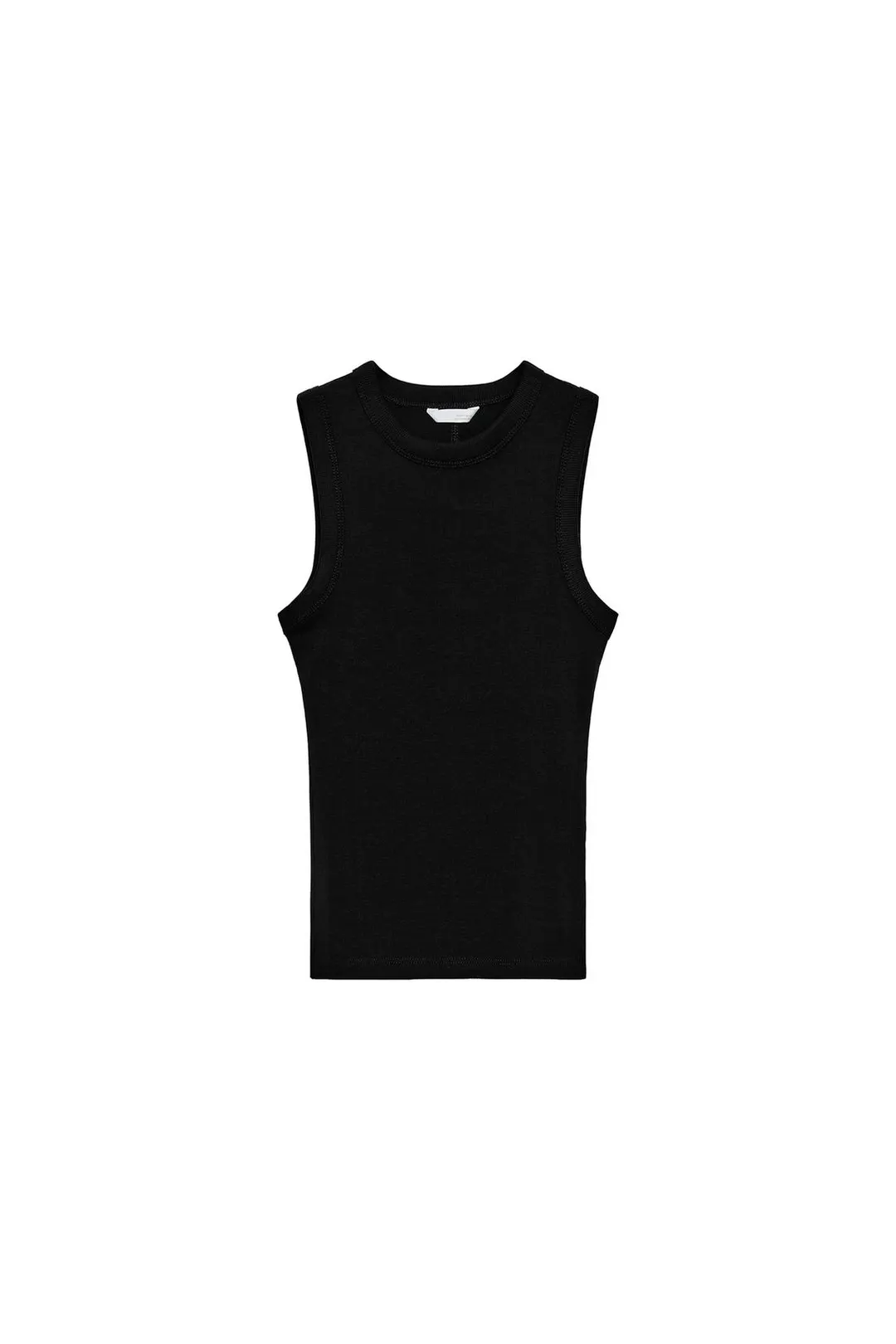 Топ в рубчик на бретелях, Zara