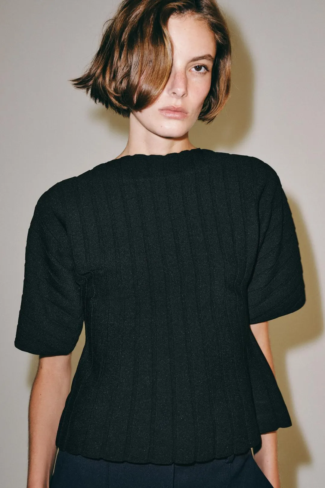 Топ в рубчик, Zara