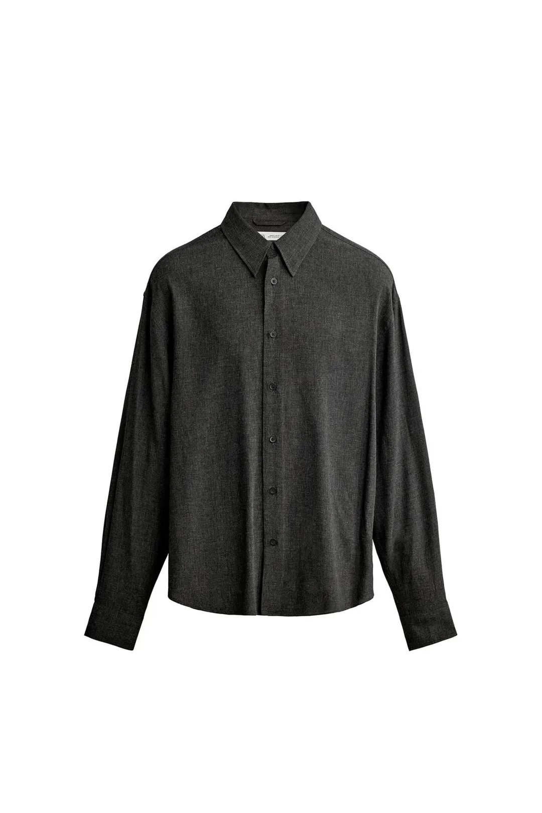 Рубашка стандартного кроя из вискозы, Zara