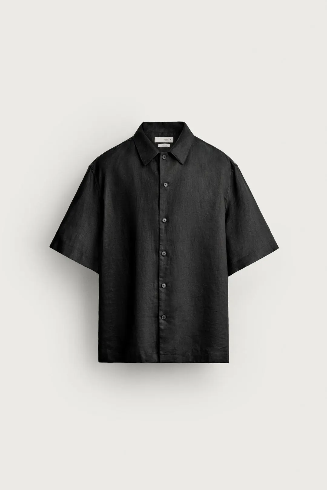 Рубашка свободного кроя из 100% льна, Zara