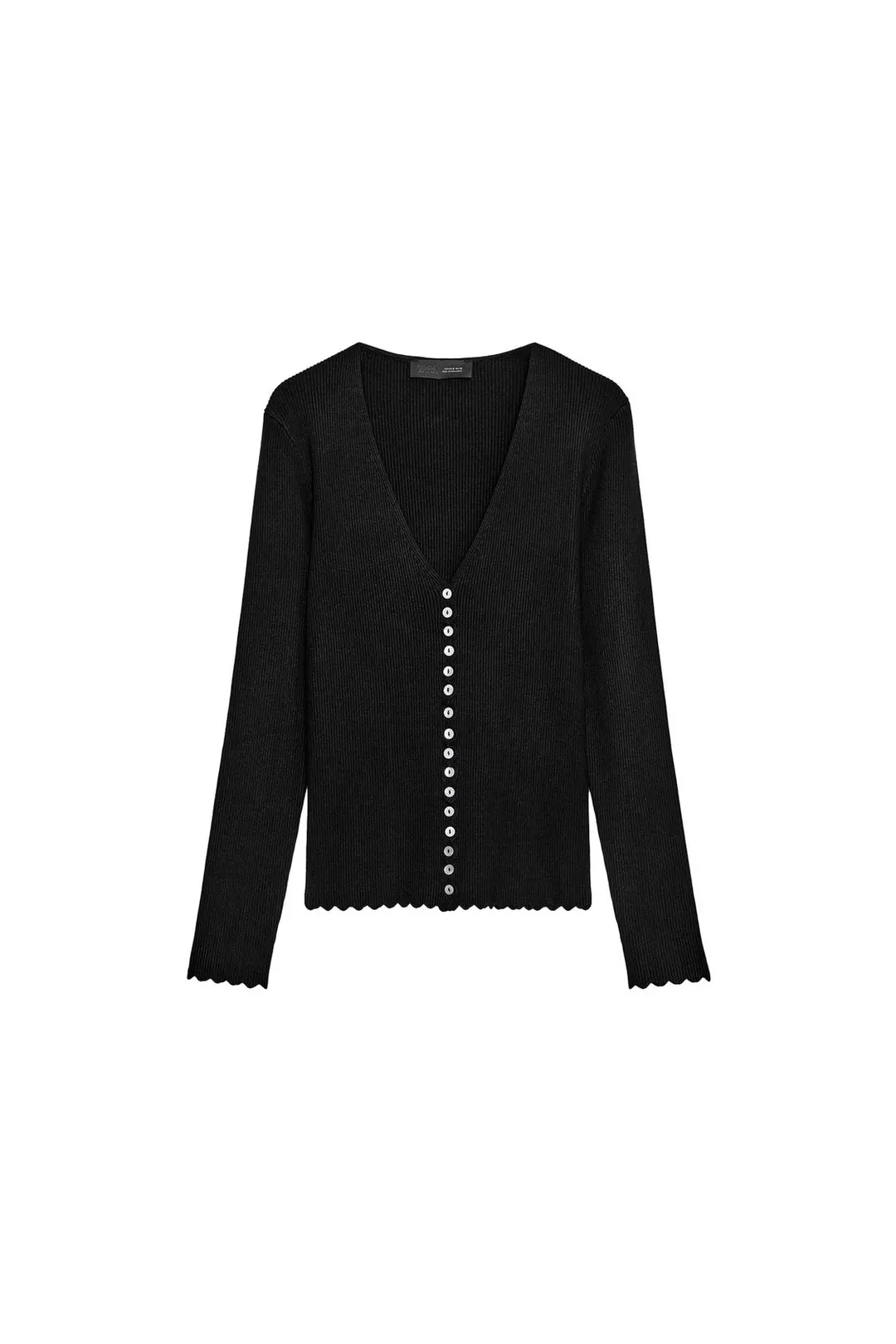 Кардиган с V-образным вырезом, Zara