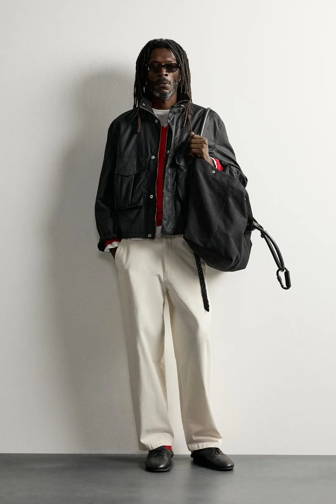 Брюки чинос стандартного кроя Aaron Levine x Zara, Zara