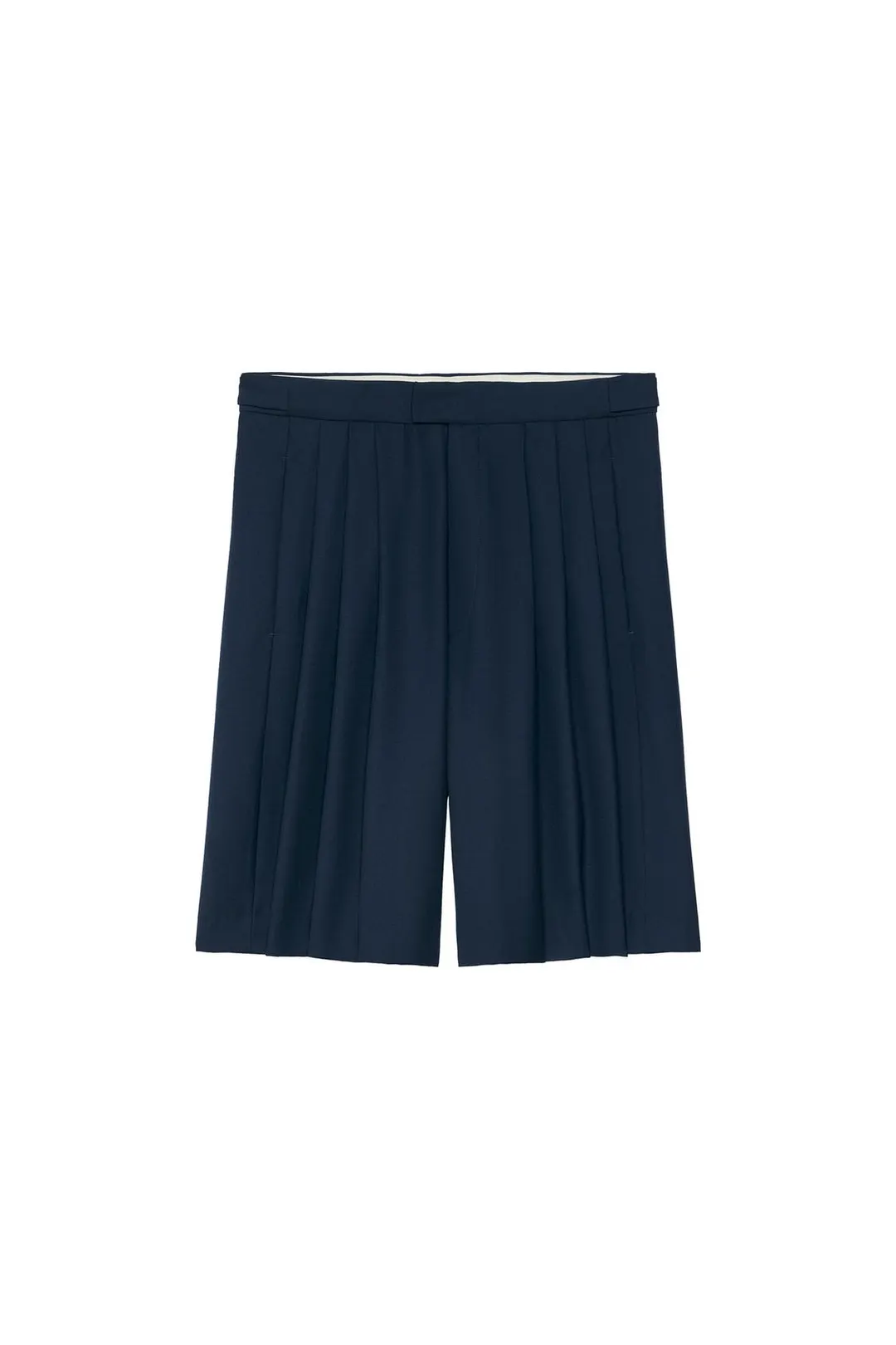 Шорты-бермуды широкого кроя из смесовой шерсти, Zara