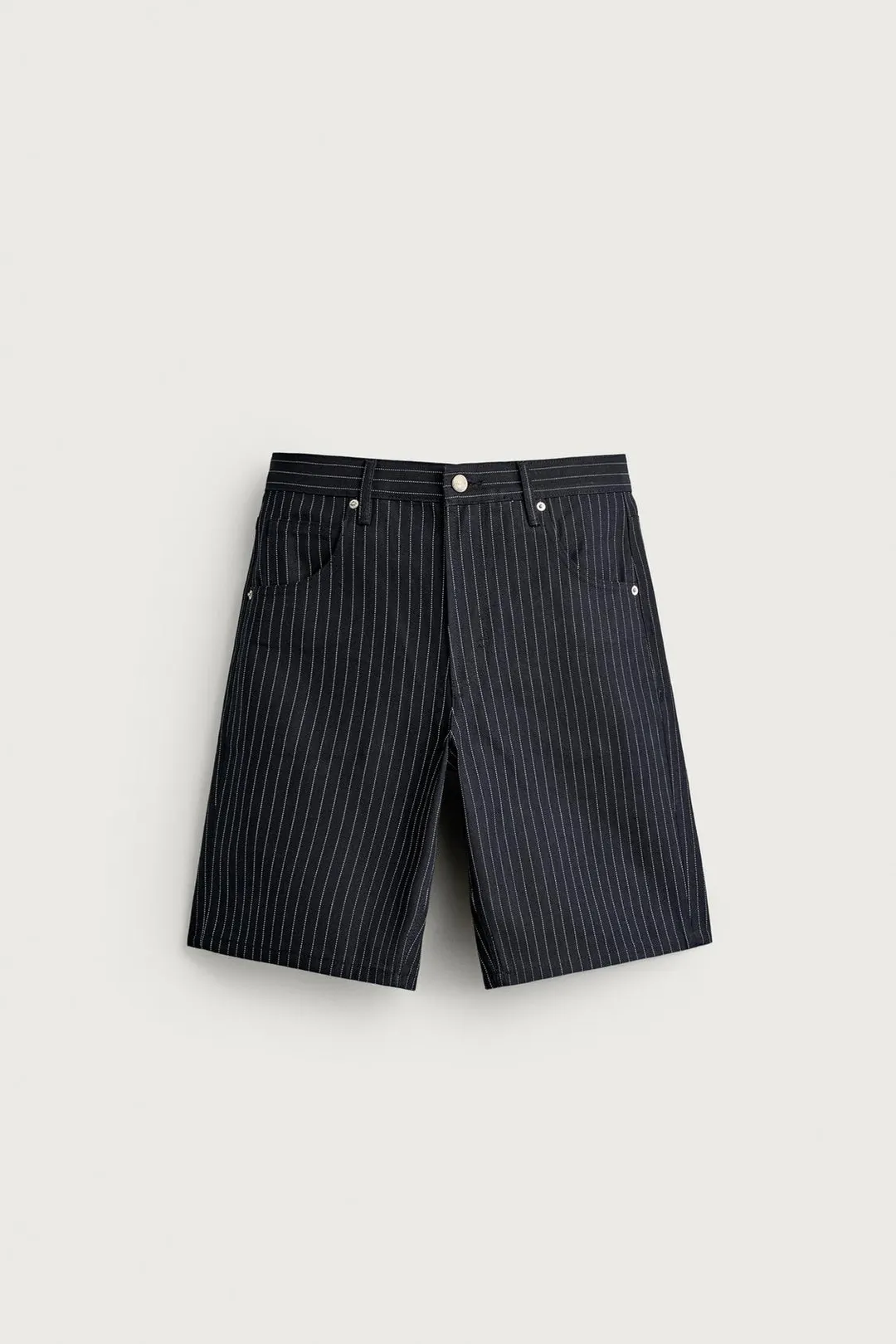 Бермуды багги в тонкую полоску, Zara