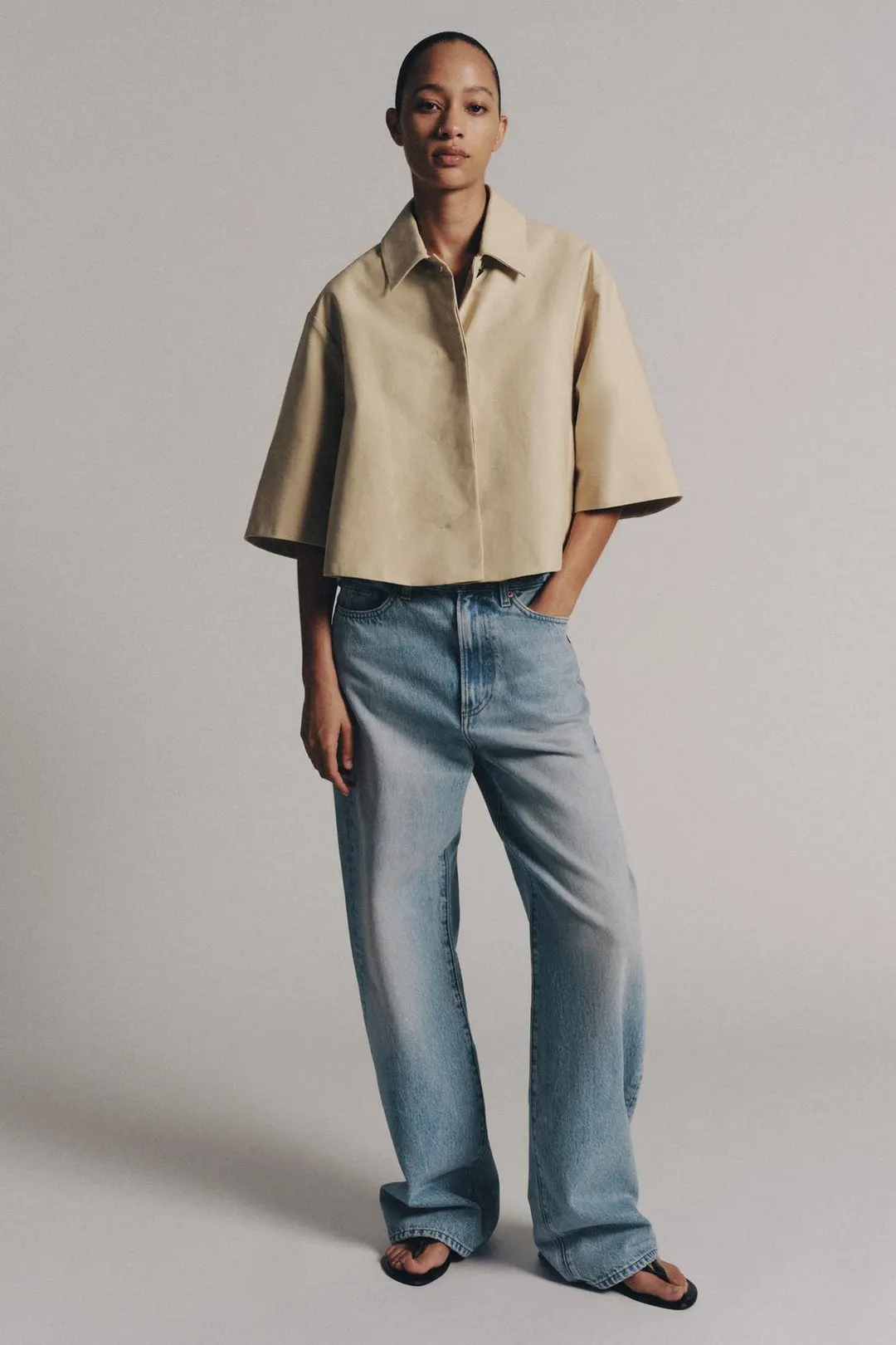 Укороченная куртка ZW Collection, Zara