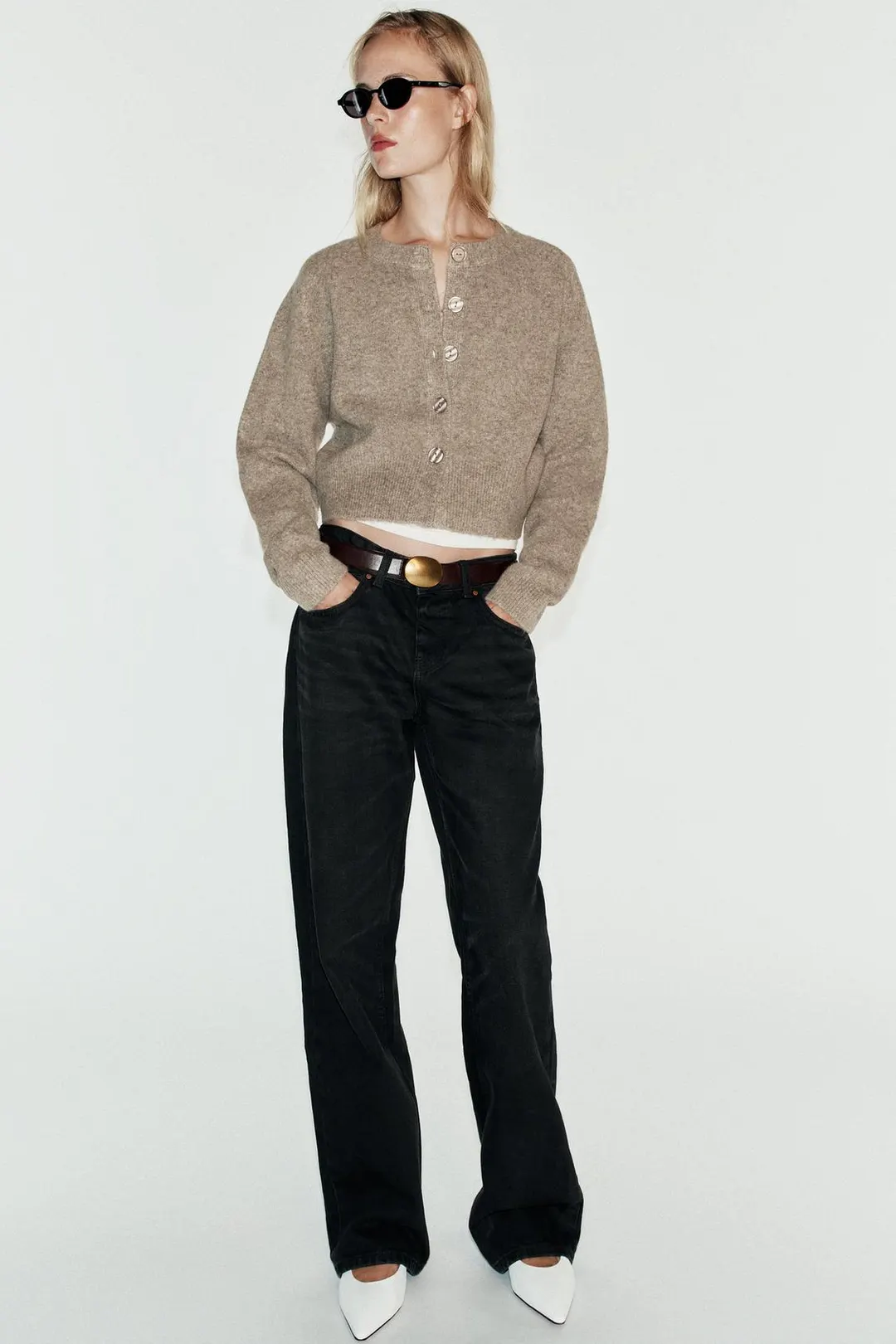 Кардиган из мягкого трикотажа, Zara