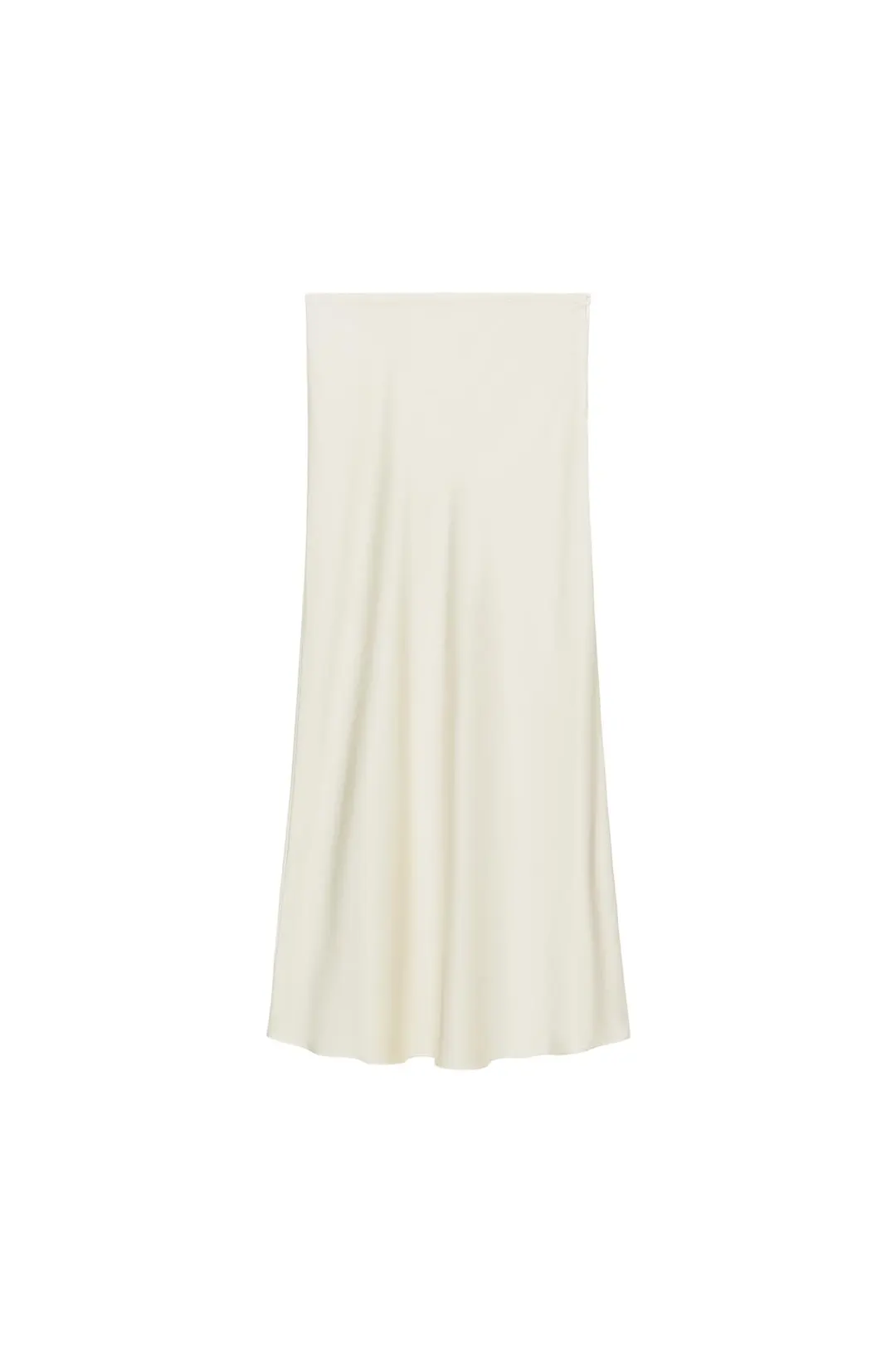 Атласная юбка ZW Collection, Zara