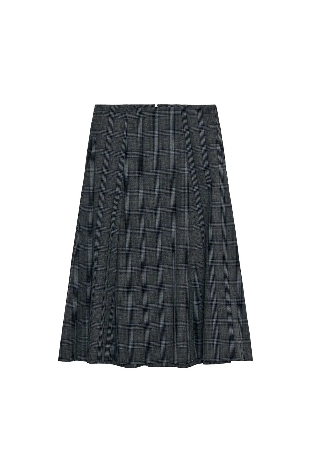 Юбка миди в клетку ZW Collection, Zara