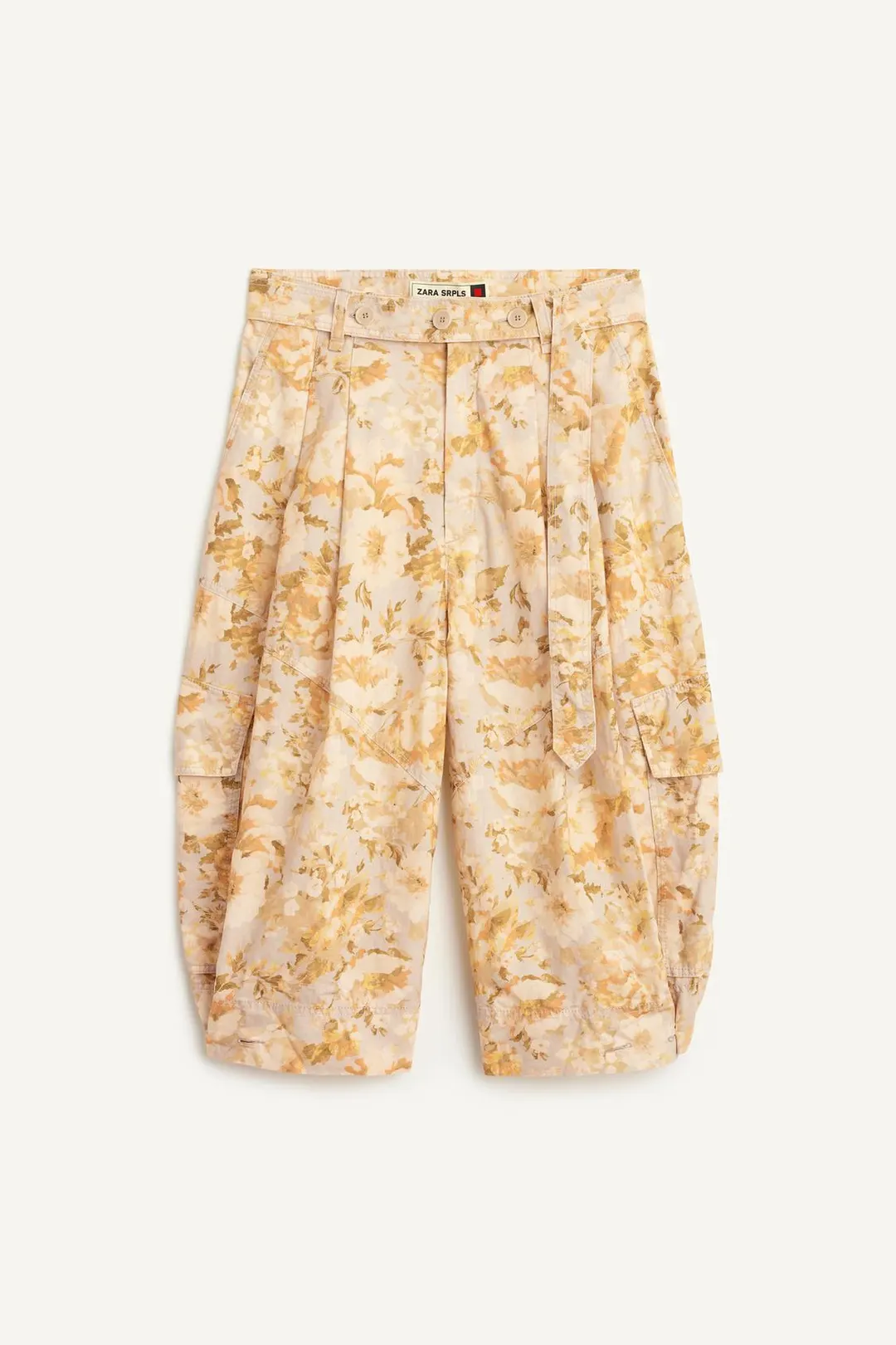 Бермуды с цветочным принтом, Zara