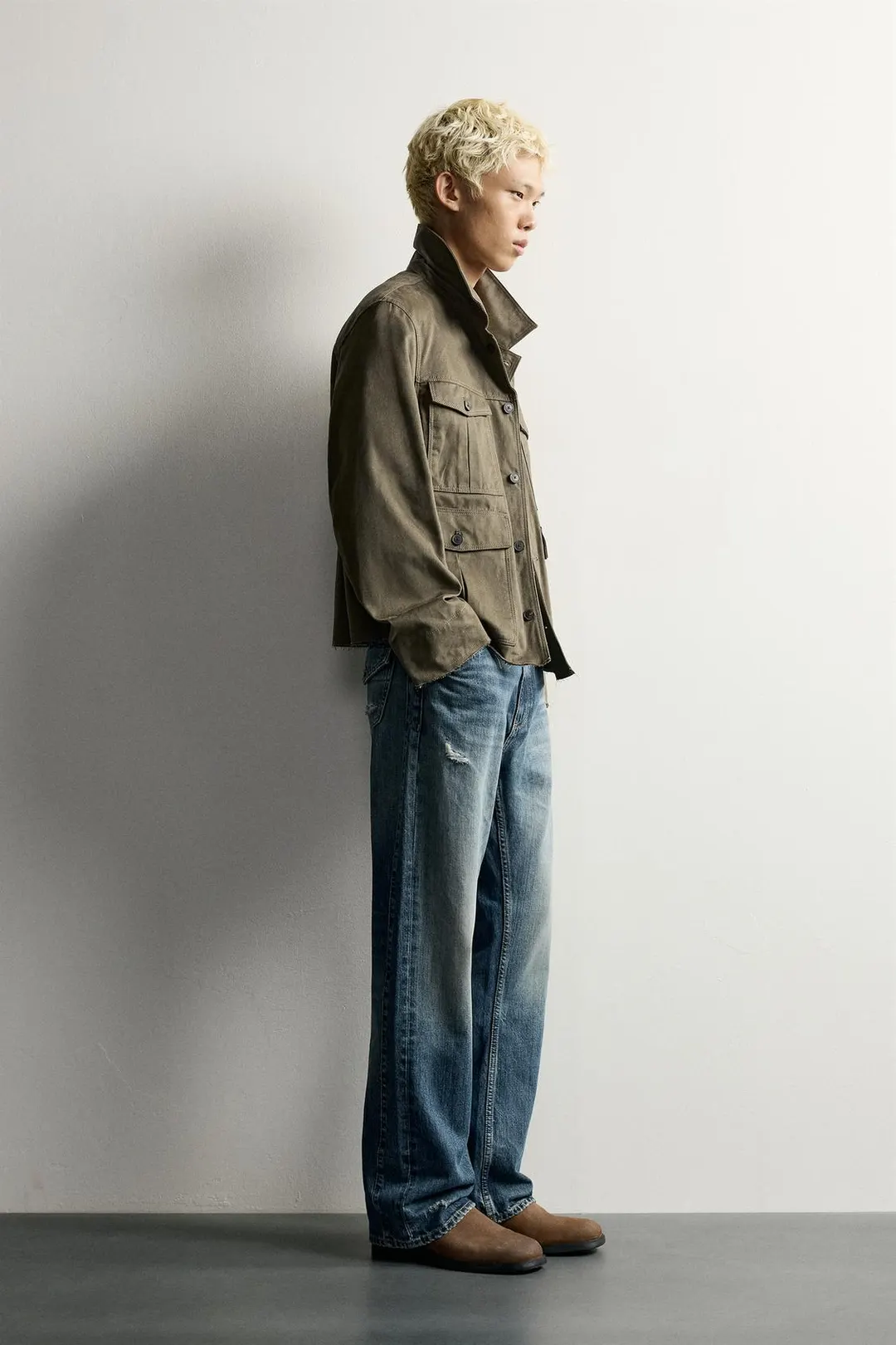Джинсы расклешенного кроя, Zara