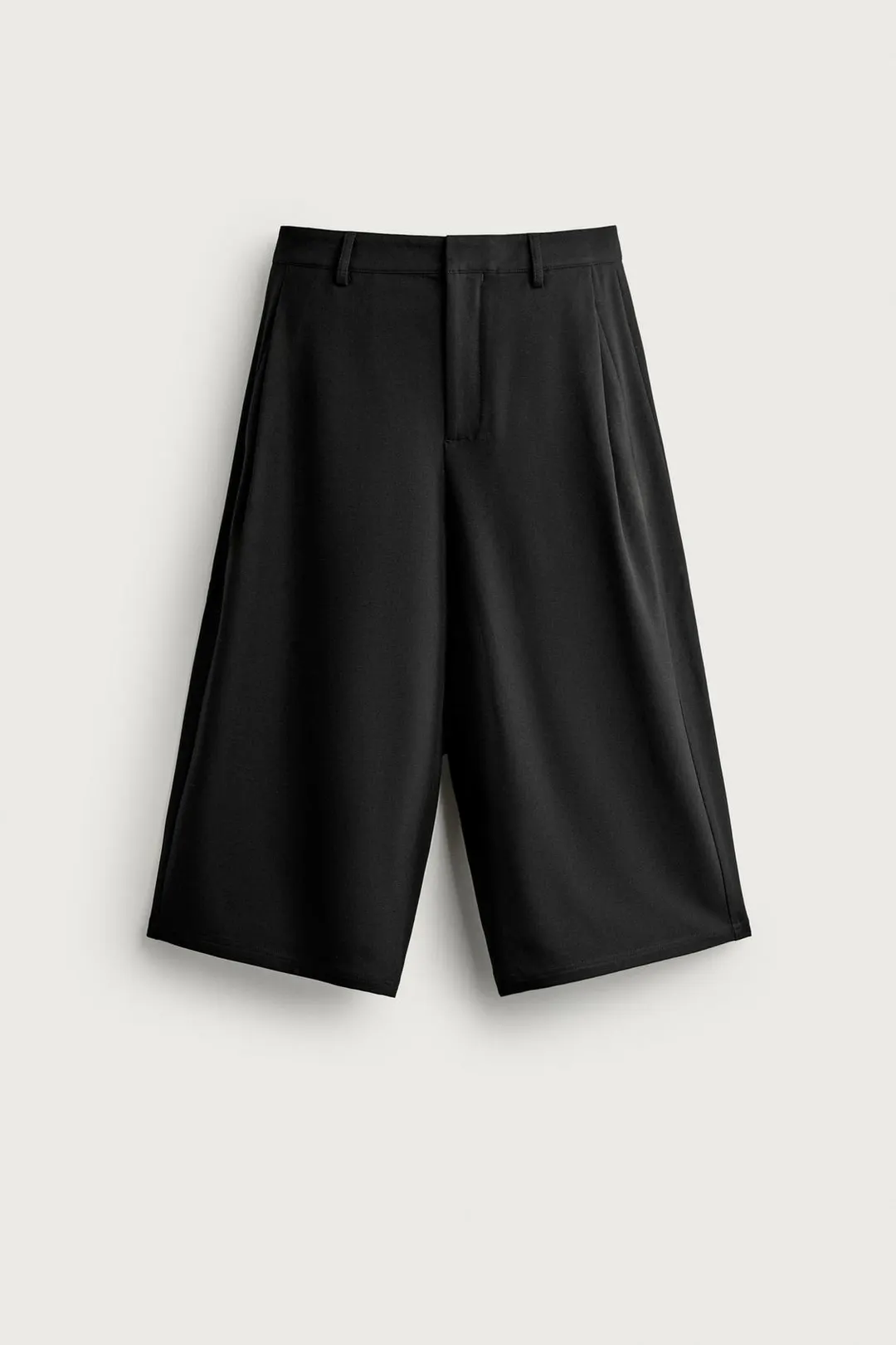 Кюлоты свободного кроя со складками, Zara