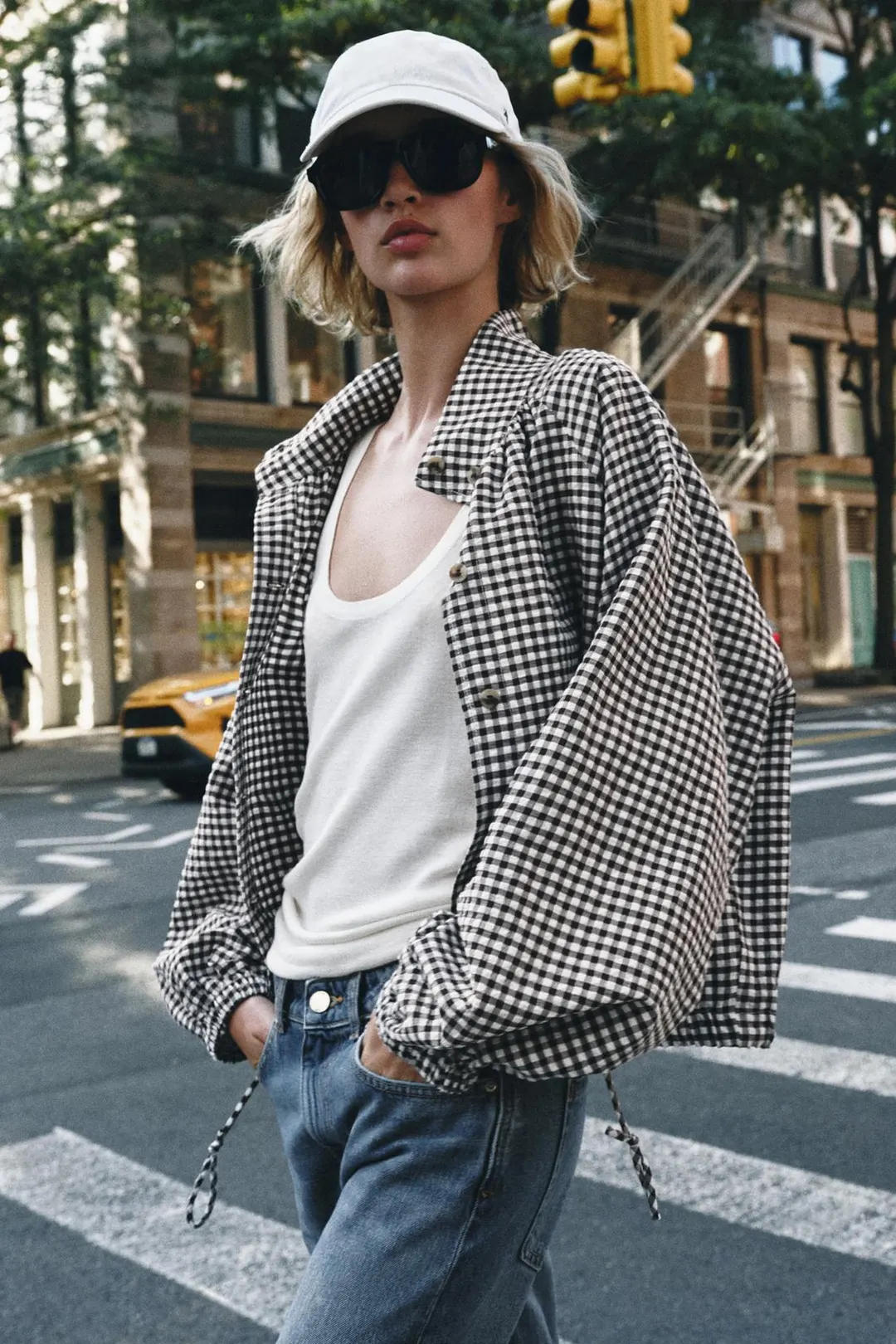 Куртка в клетку, Zara