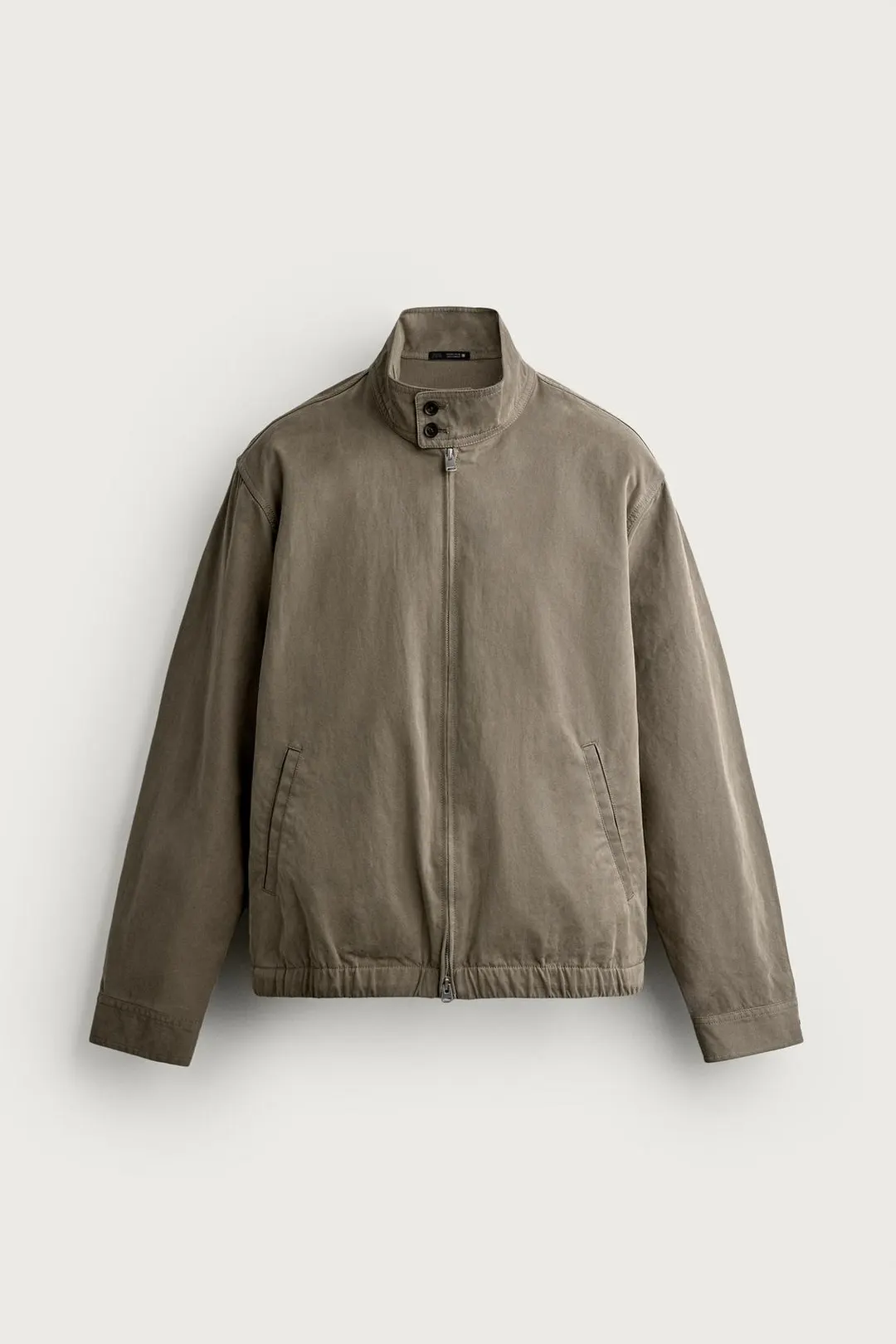 Куртка стандартного кроя с эффектом стирки, Zara
