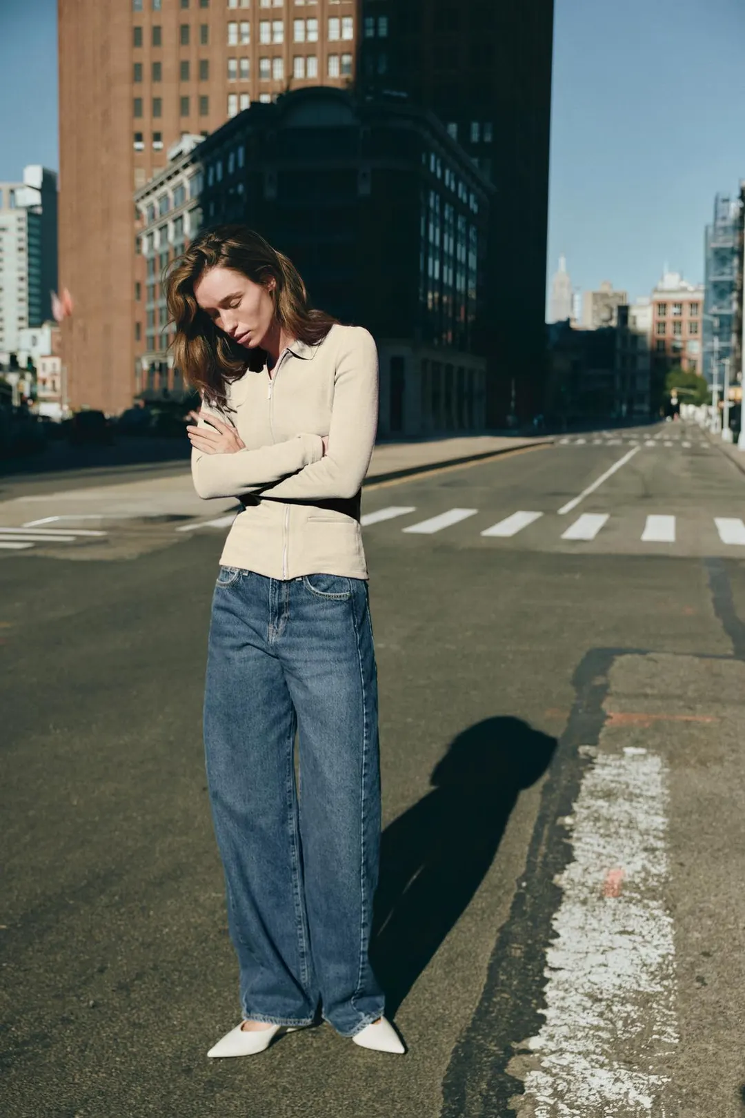 Мягкая куртка на молнии, Zara