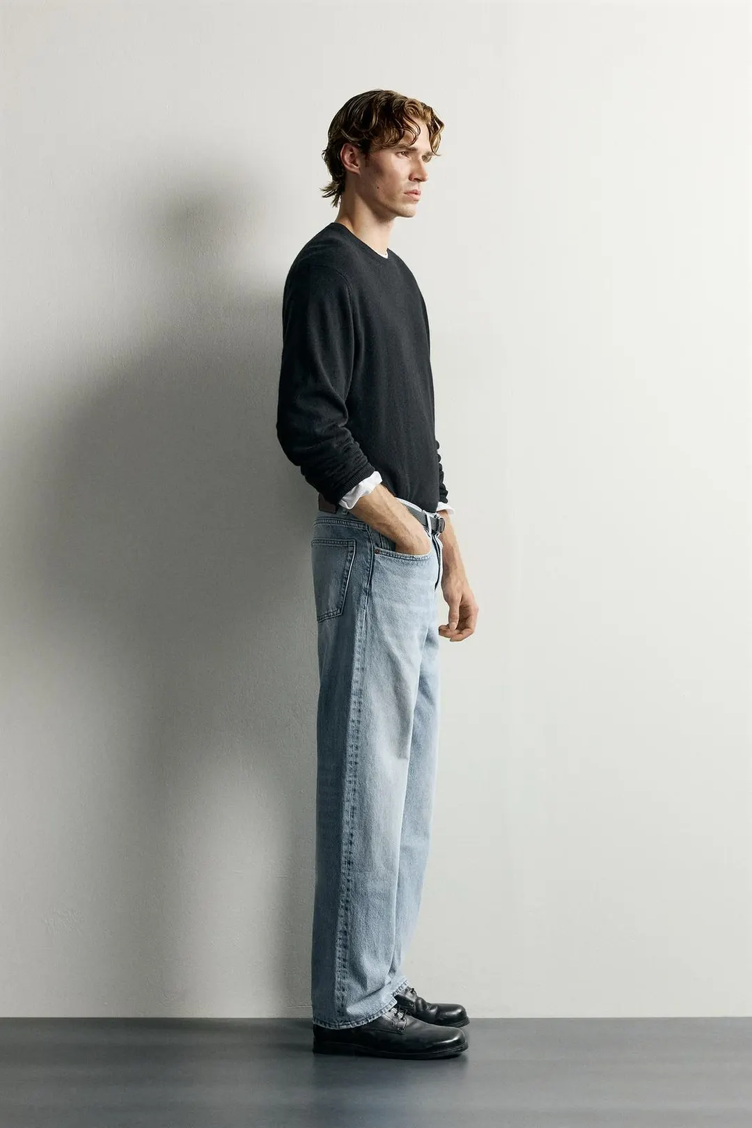 Джинсы прямого кроя, Zara