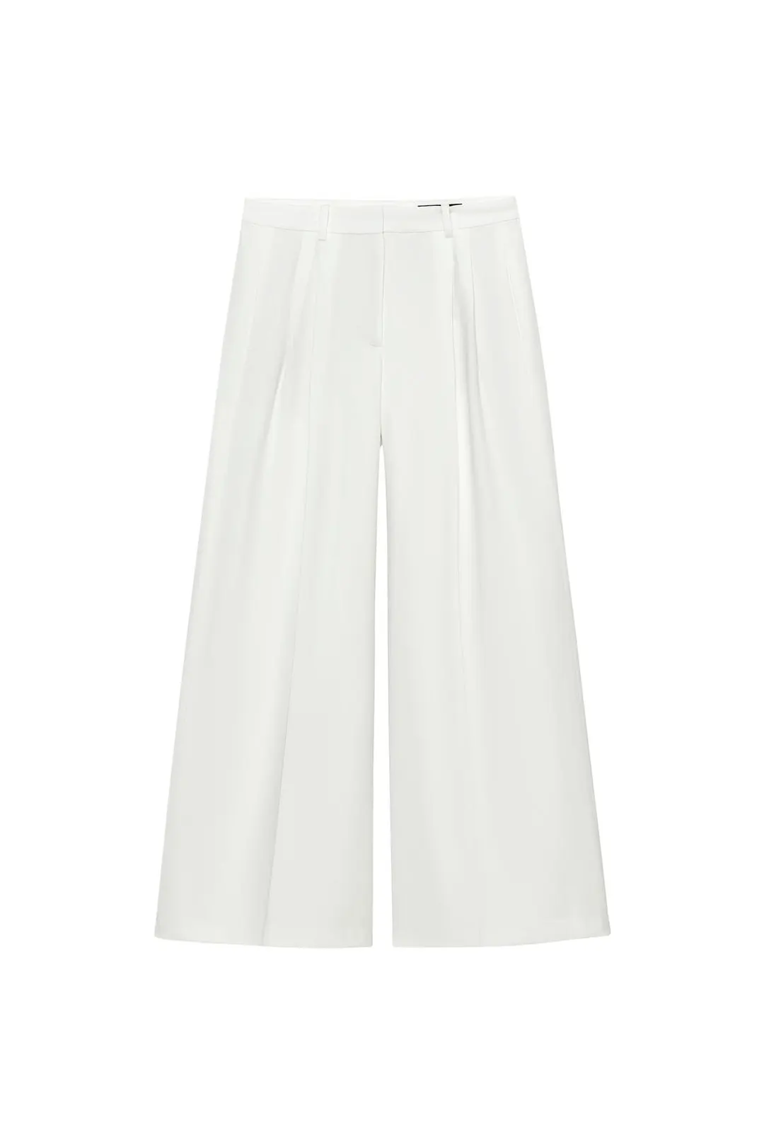 Брюки-палаццо со складками ZW Collection, Zara
