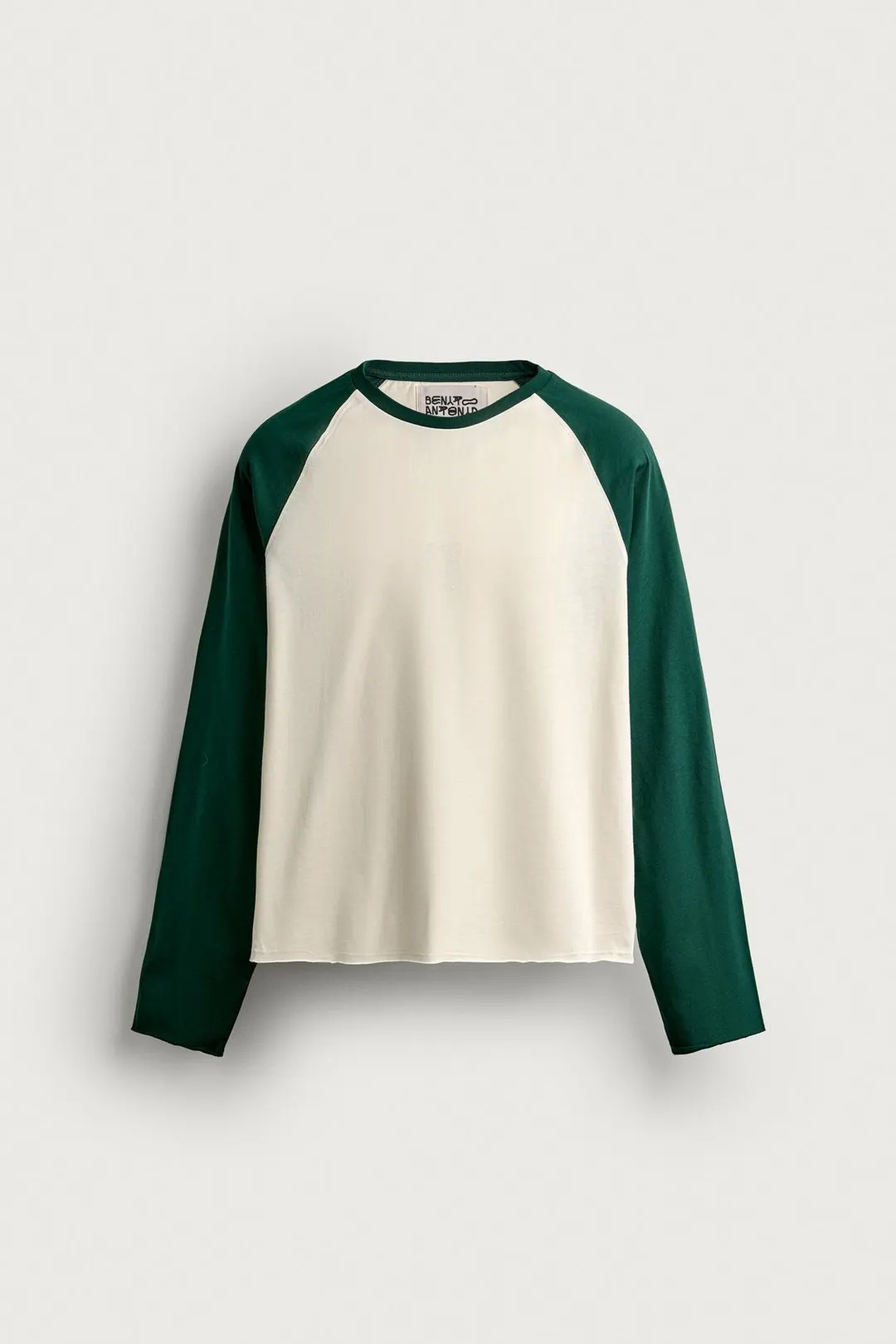 Футболка укороченная в стиле колор-блок, Zara