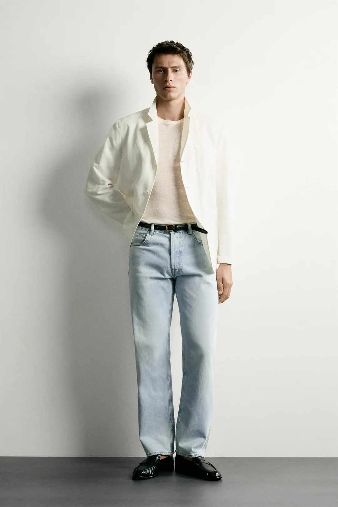 Джинсы прямого кроя, Zara