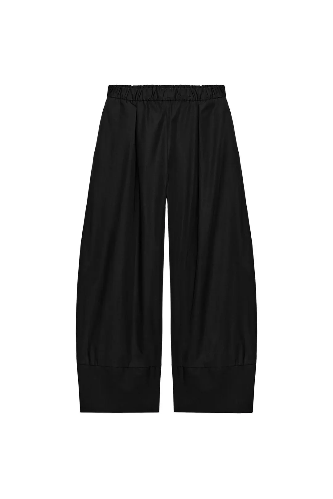 Брюки широкого кроя из поплина, Zara