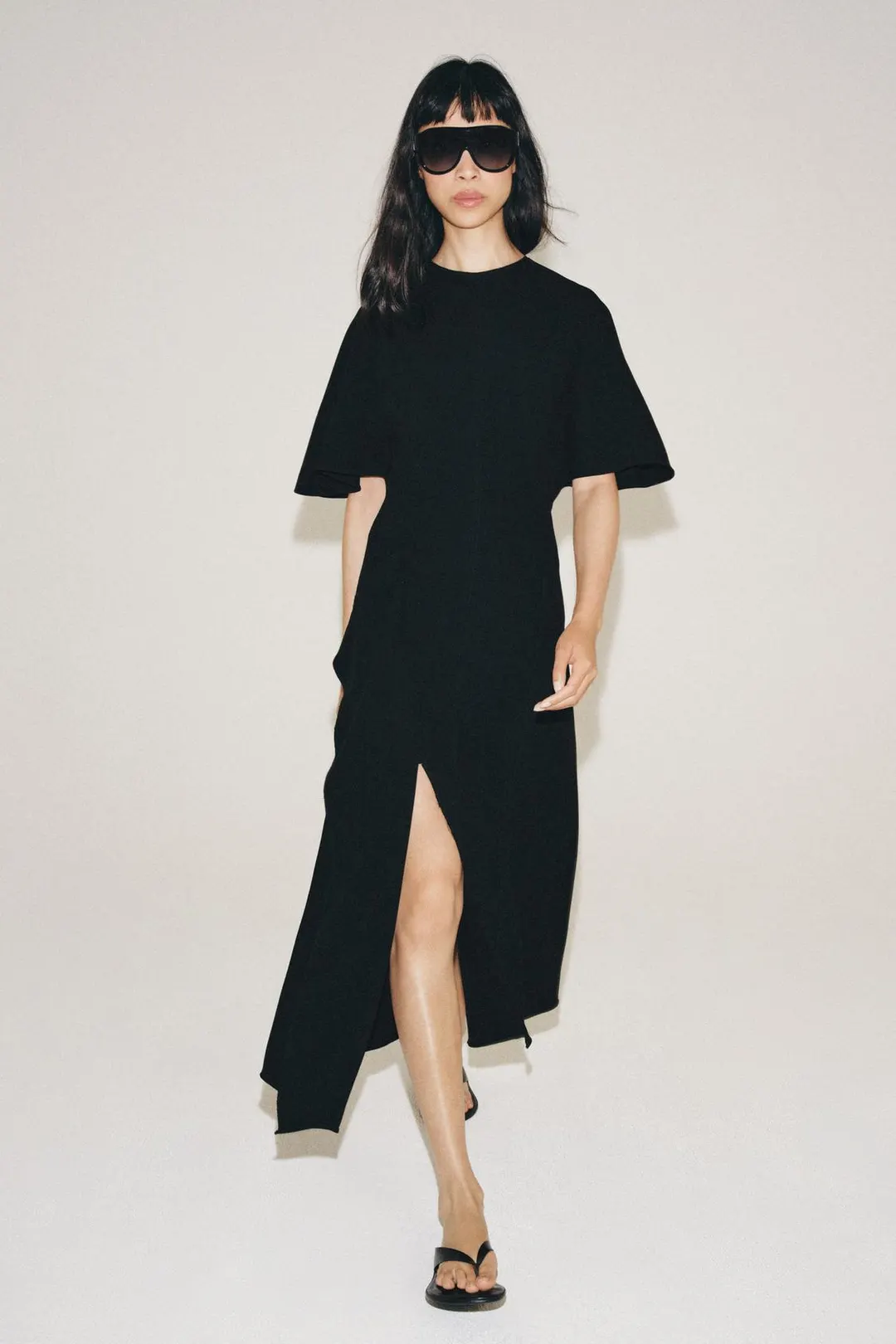 Платье миди ZW Collection, Zara