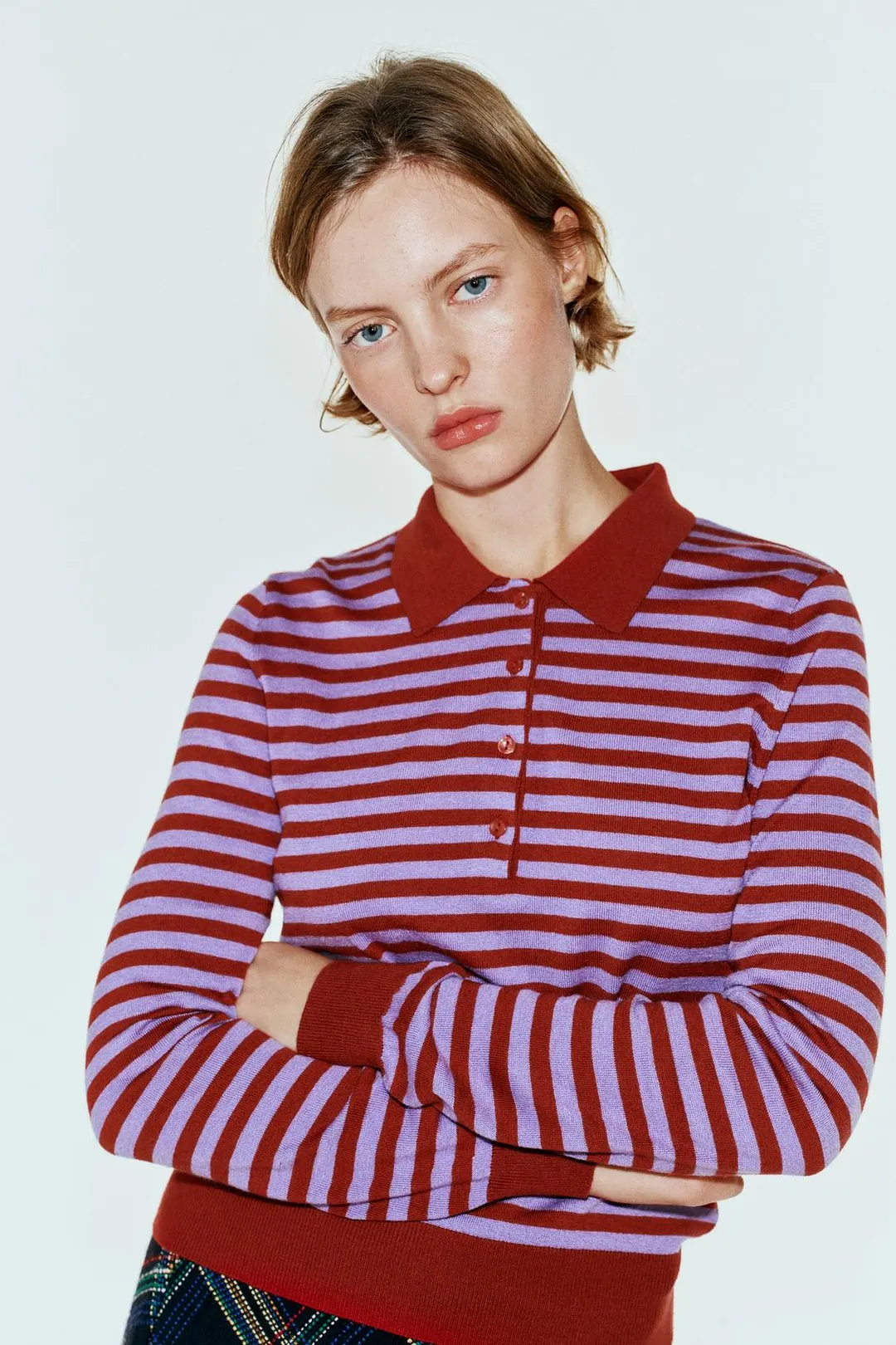 Поло в полоску, Zara