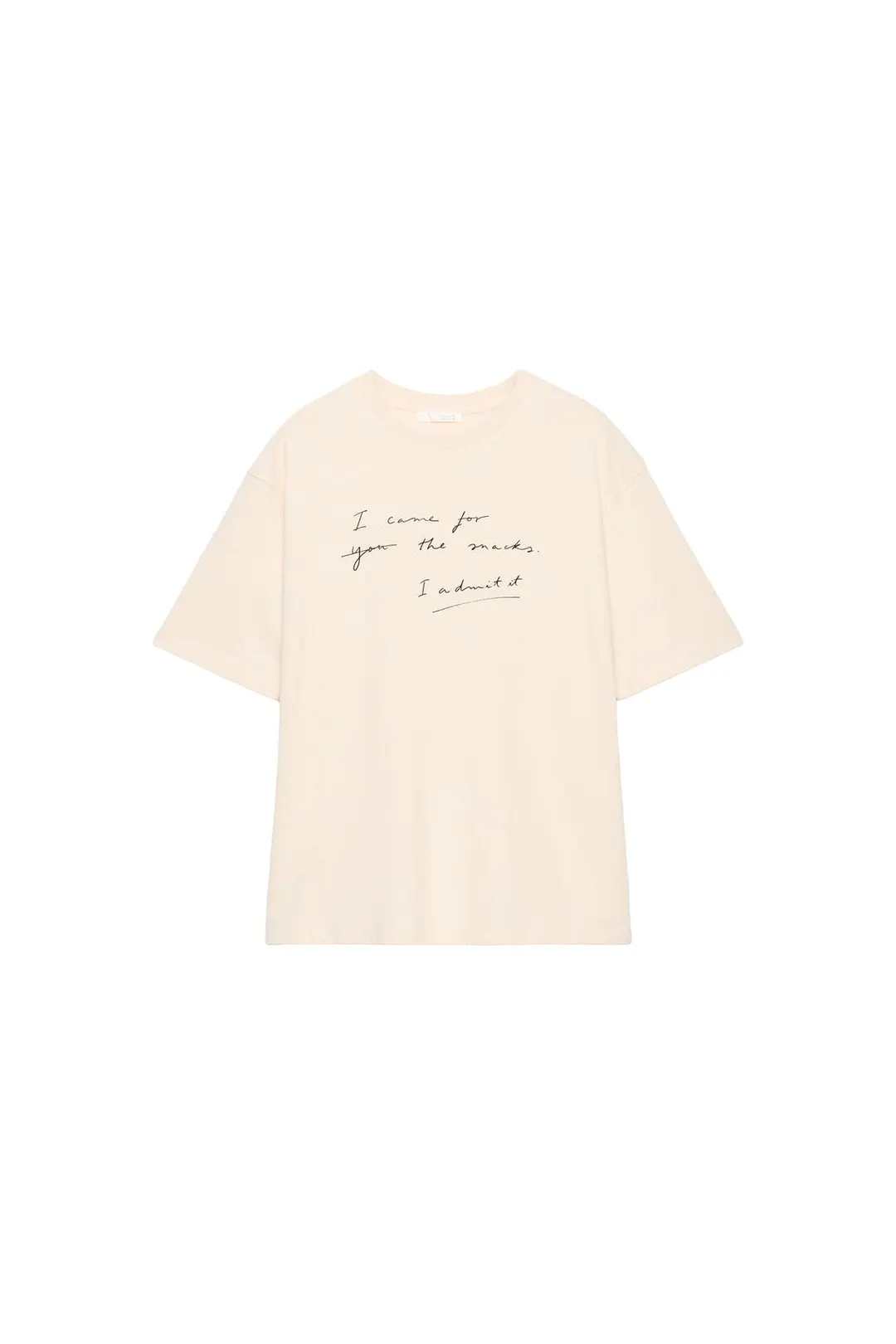 Футболка с короткими рукавами и надписью, Zara