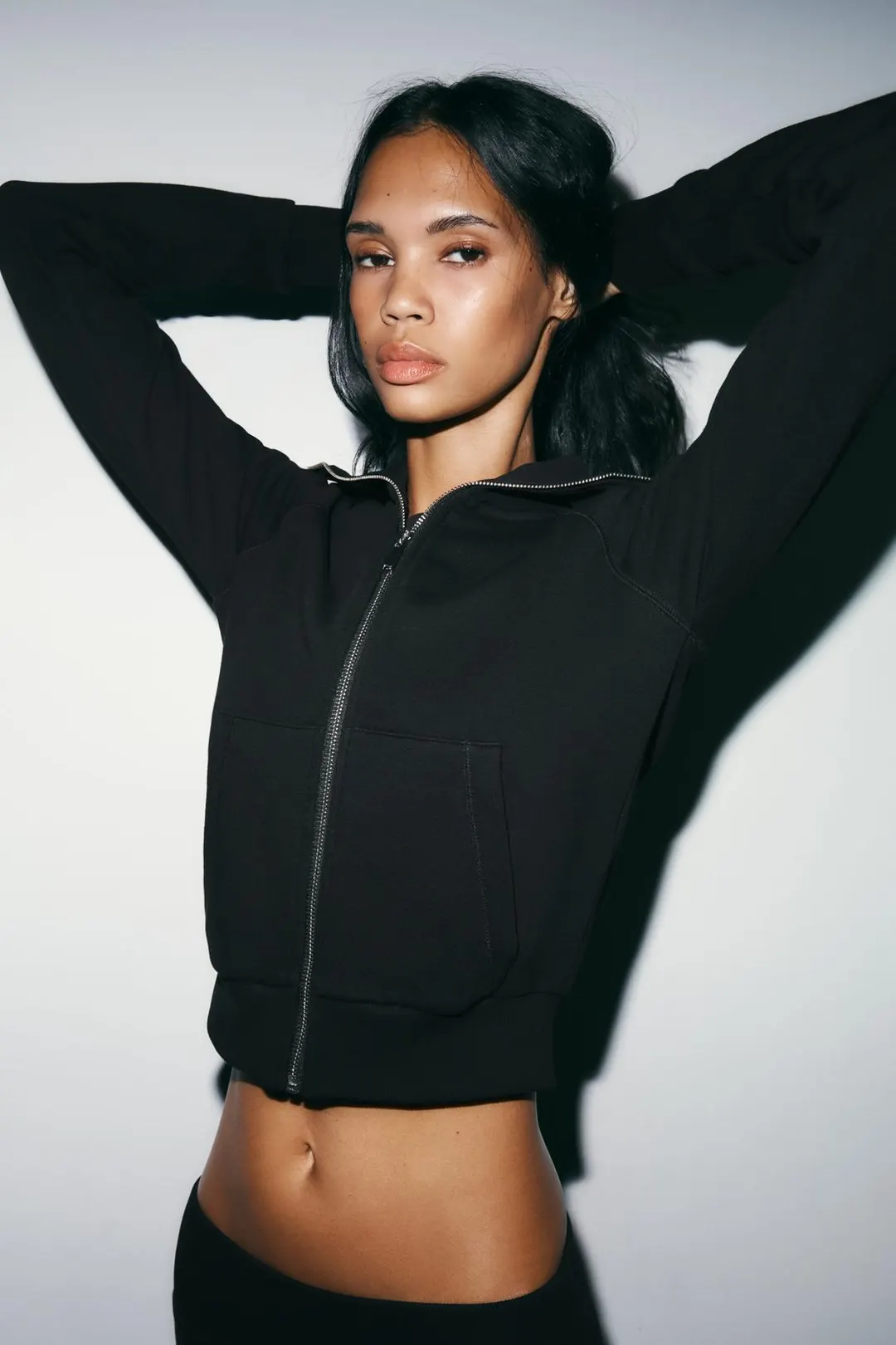 Куртка плюшевая на молнии, Zara