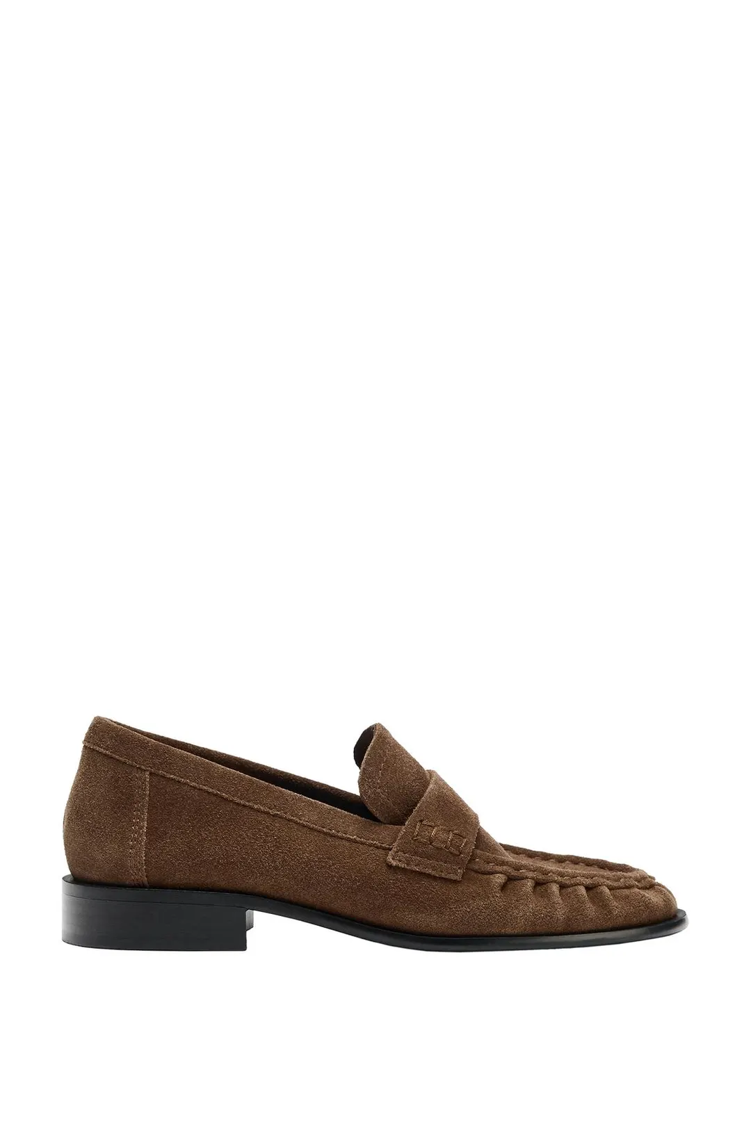 Лоферы из спилка, Zara