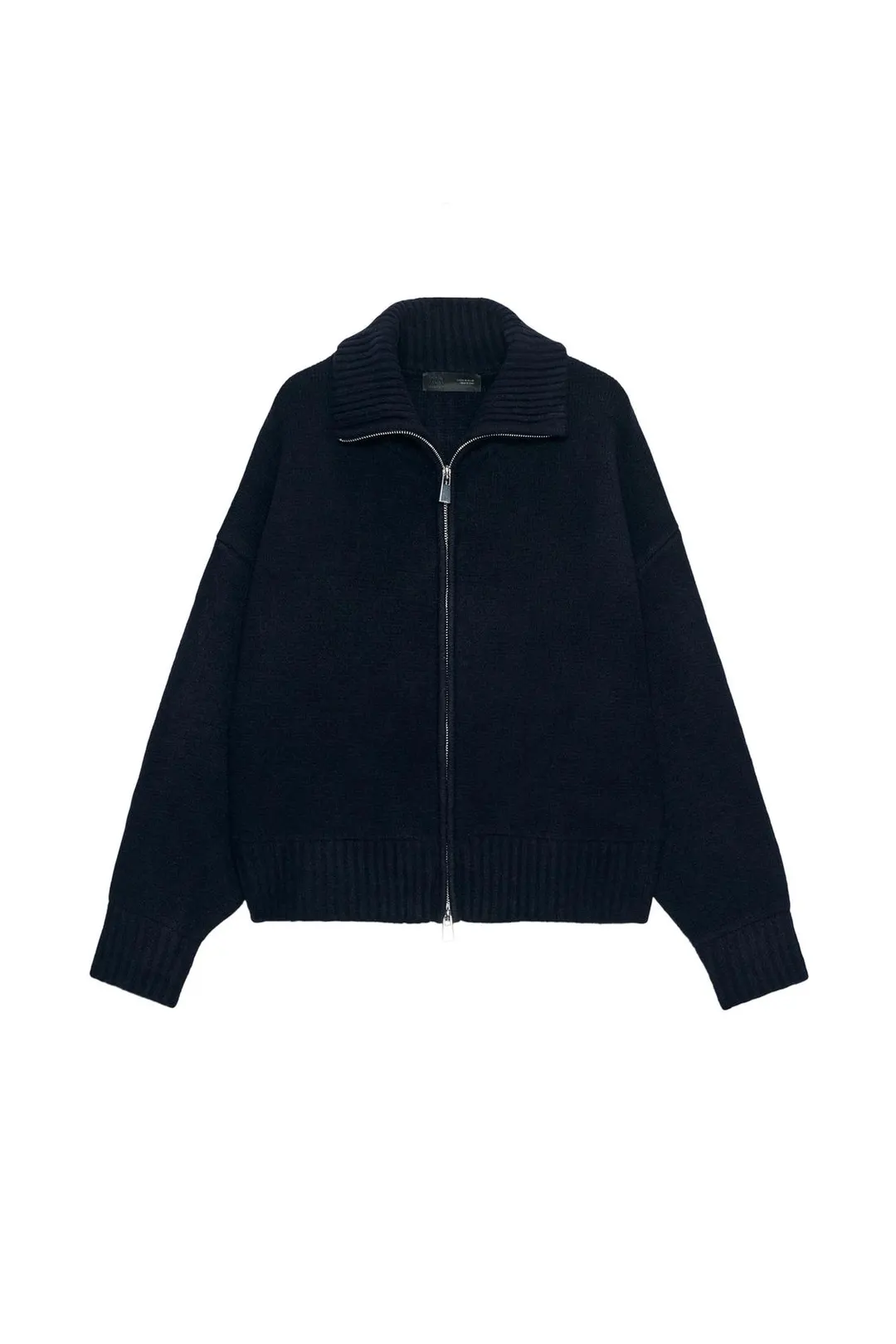 Кардиган с высоким воротником, Zara