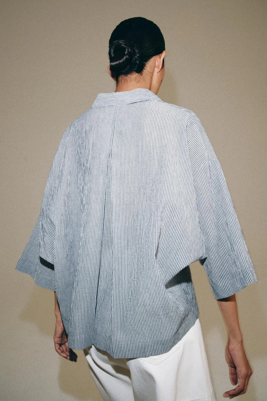 Рубашка с короткими рукавами ZW Collection, Zara