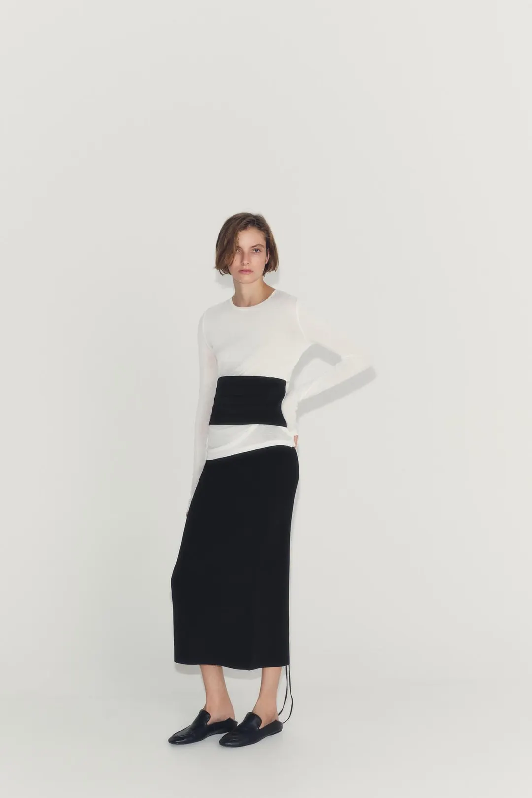 Футболка SUPIMA® с длинными рукавами, Zara