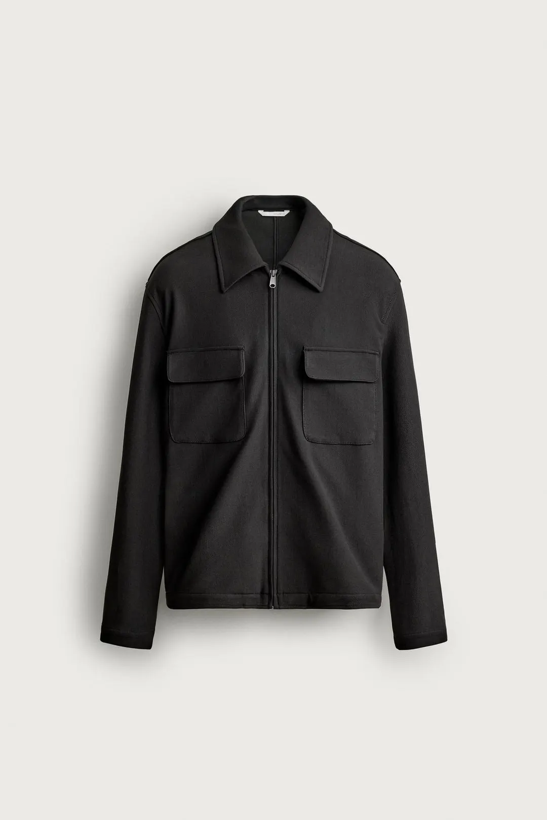 Рубашка стандартного кроя на молнии, Zara