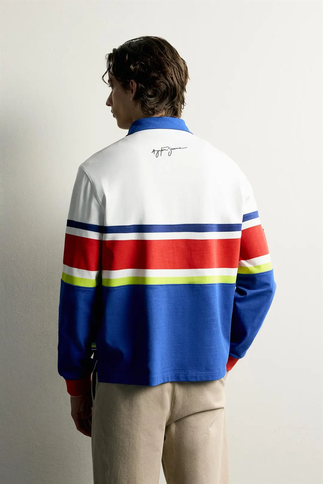 Поло в полоску с принтом AYRTON SENNA © SENNA BRANDS, Zara