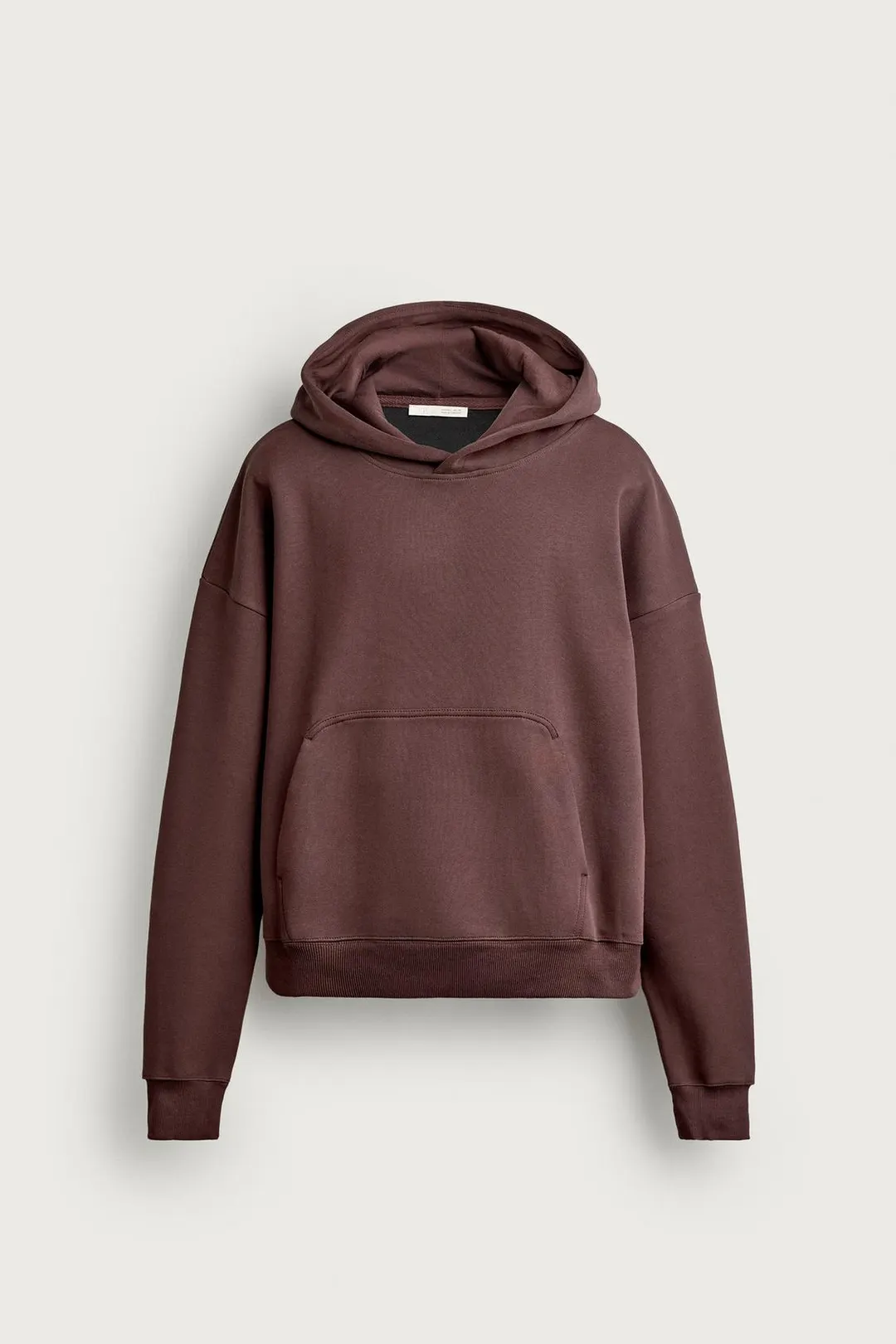 Худи плотное свободного укороченного кроя, Zara