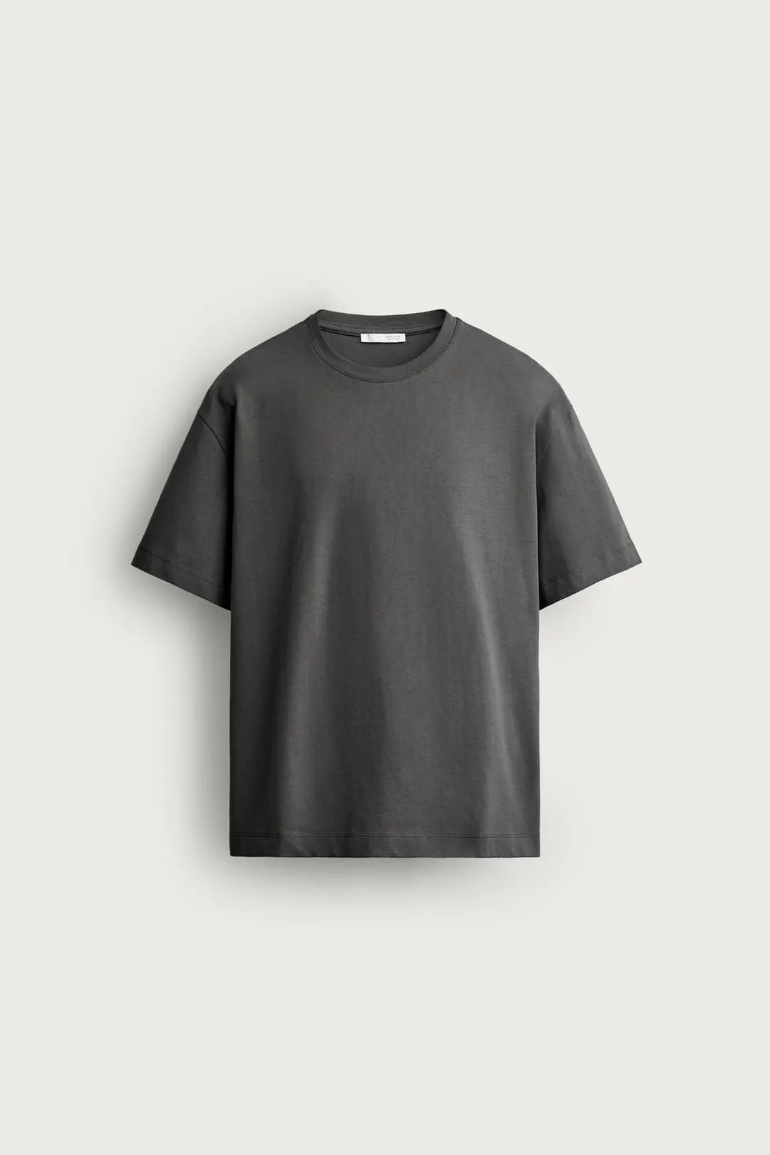 Футболка базовая из плотного материала /03, Zara