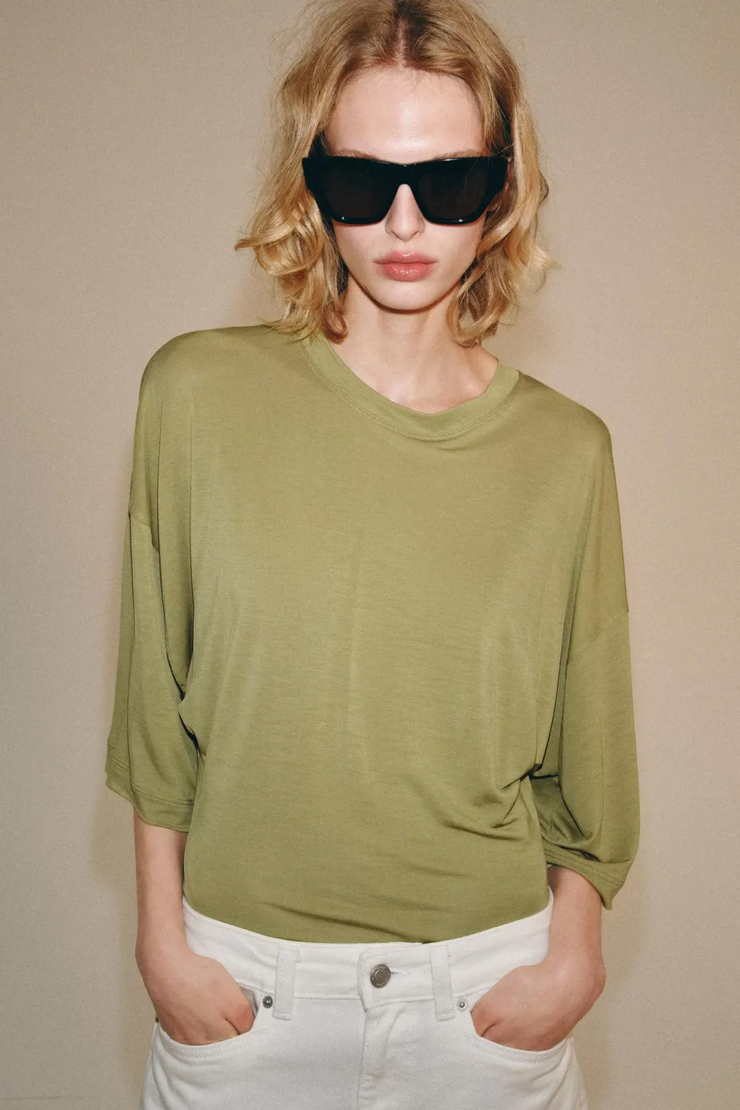 Боди с короткими рукавами, Zara
