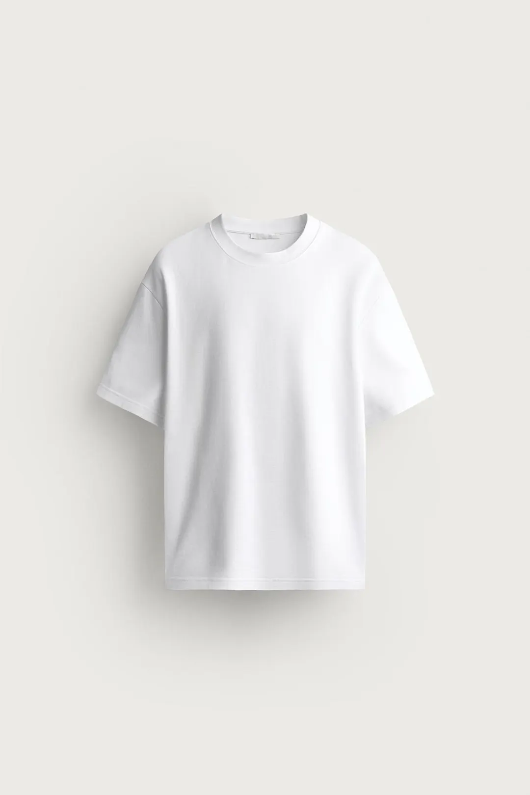 Футболка свободного кроя из интерлока /04, Zara