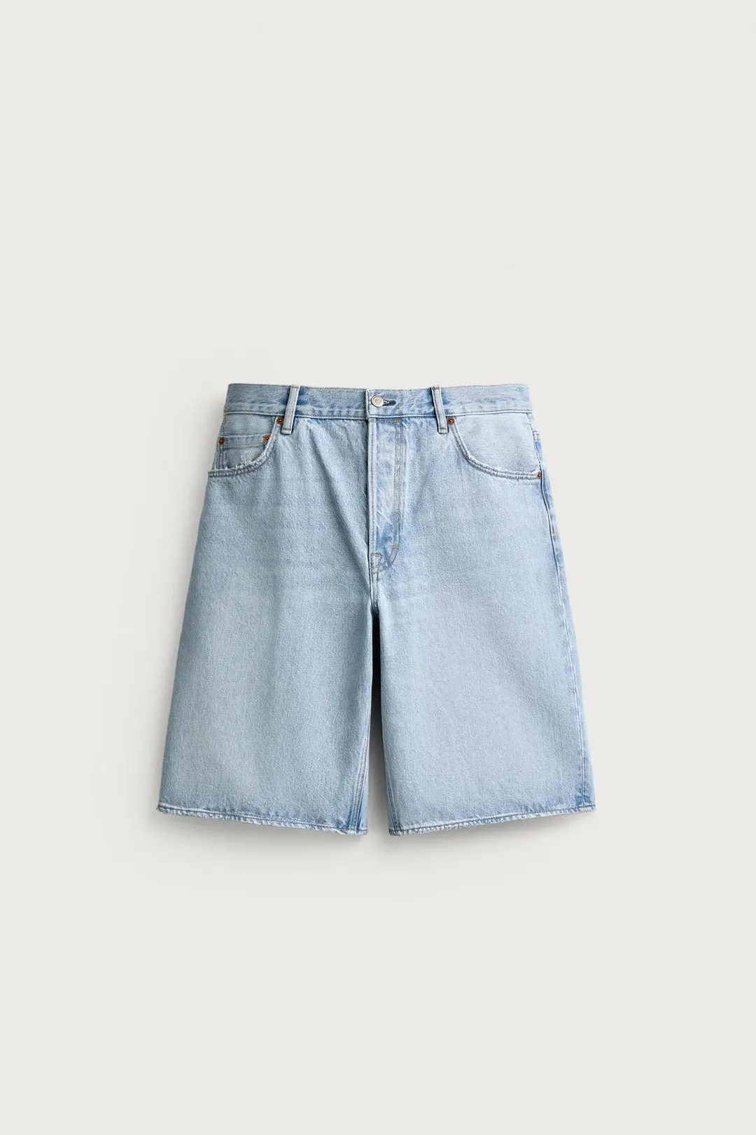 Джинсовые бермуды свободного кроя, Zara