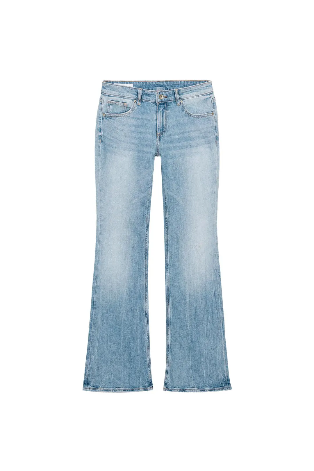 Расклешенные джинсы TRF с низкой посадкой, Zara