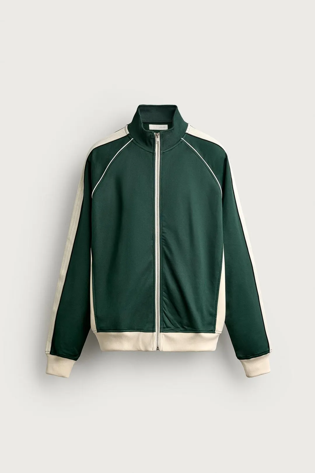 Ретро-олимпийка с контрастными полосами, Zara
