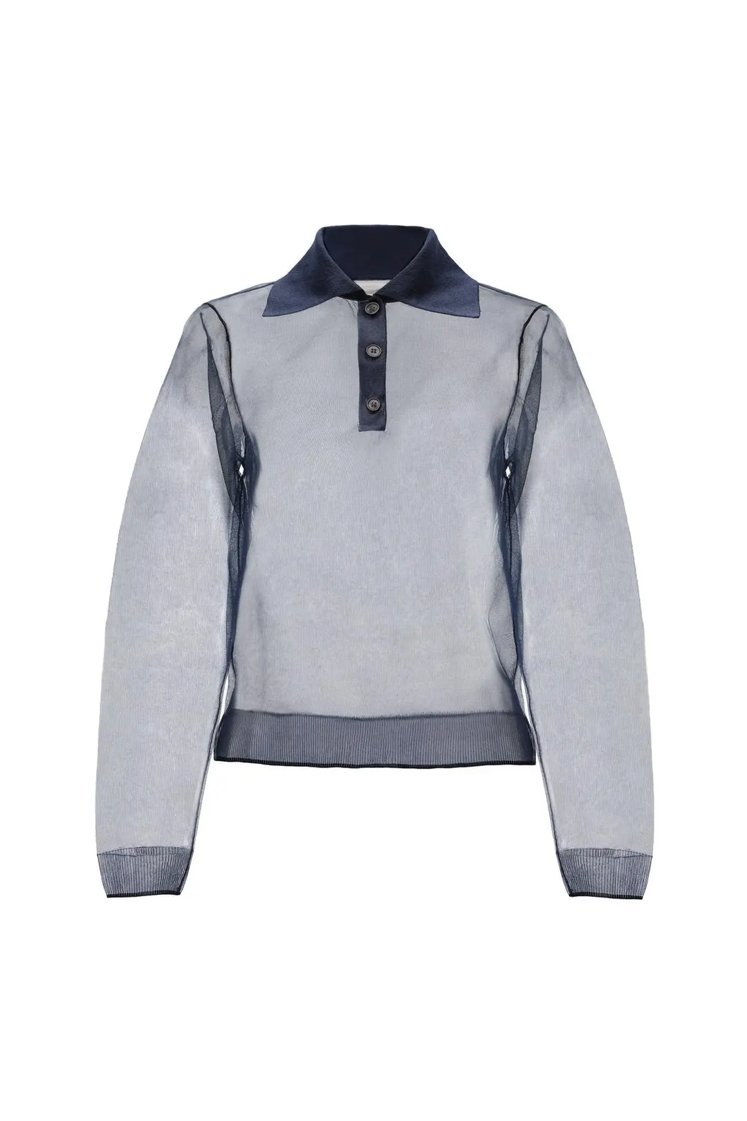 Полупрозрачное вязаное поло Limited Edition, Zara