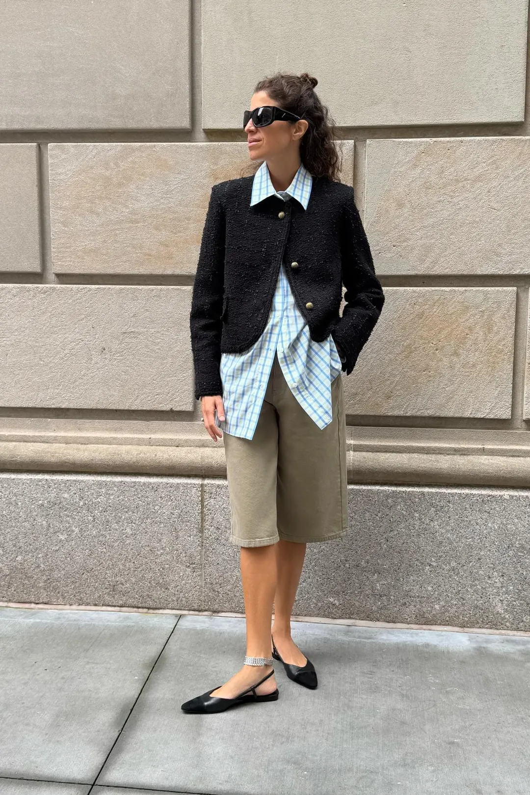 Туфли с открытой пяткой из кожи, Zara