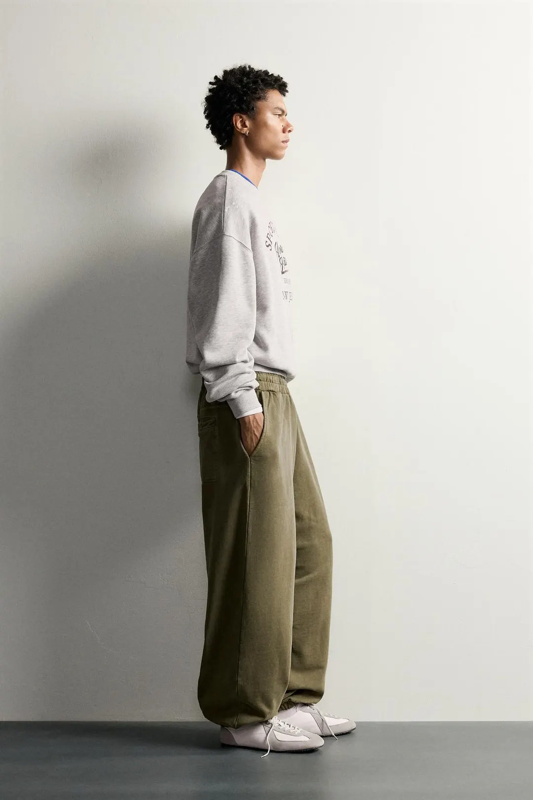 Брюки джоггеры баллоны, Zara