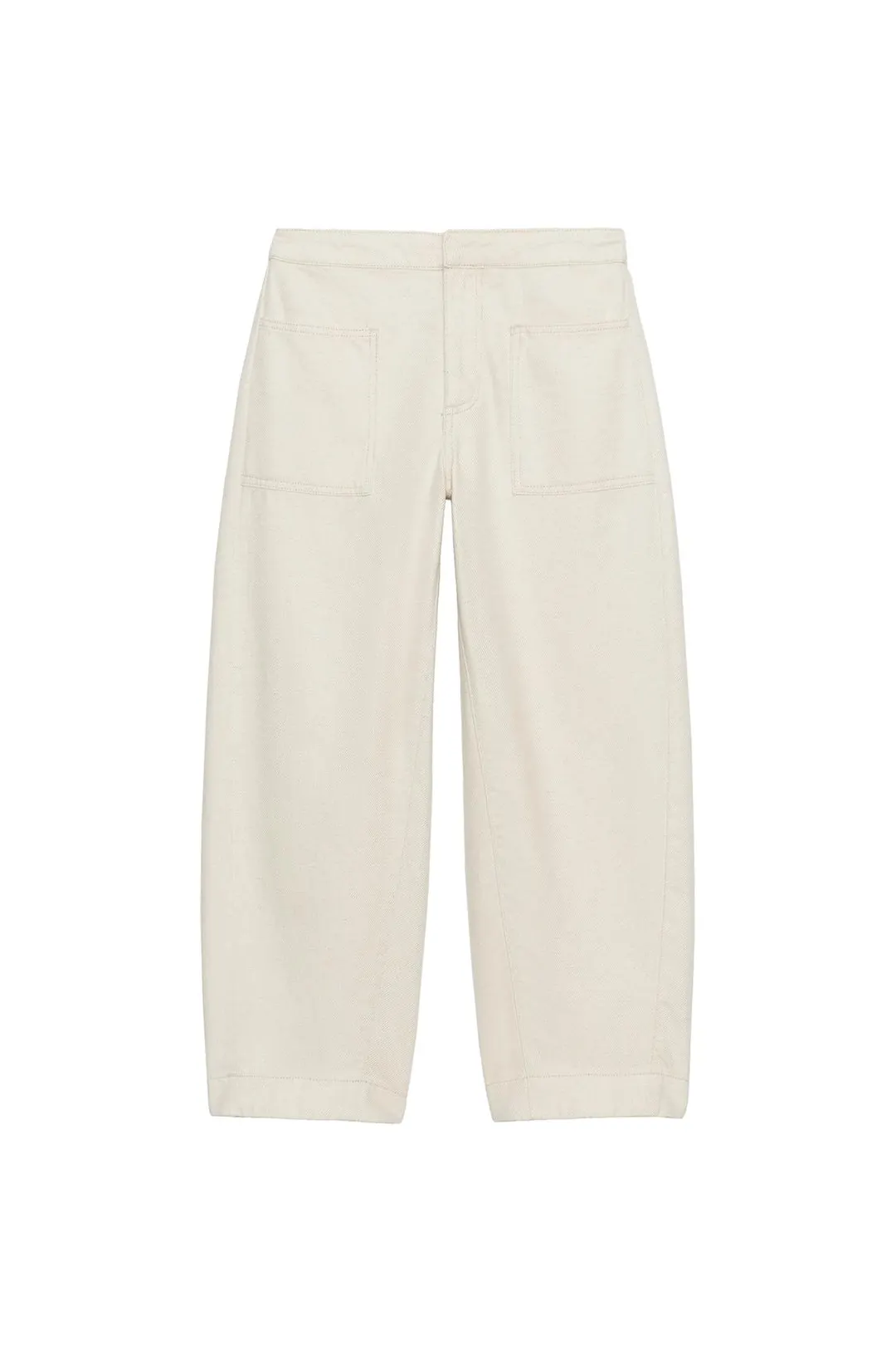 Брюки ZW Collection фасона barrel, Zara