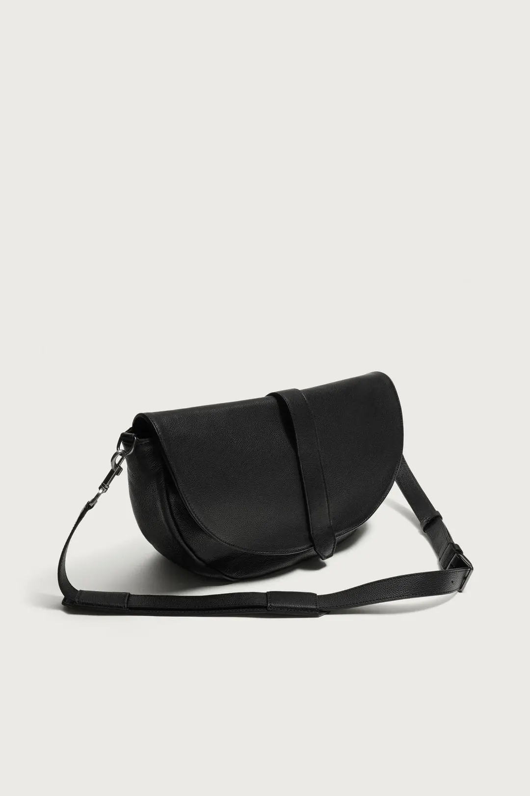 Кожаная сумка через плечо, Zara