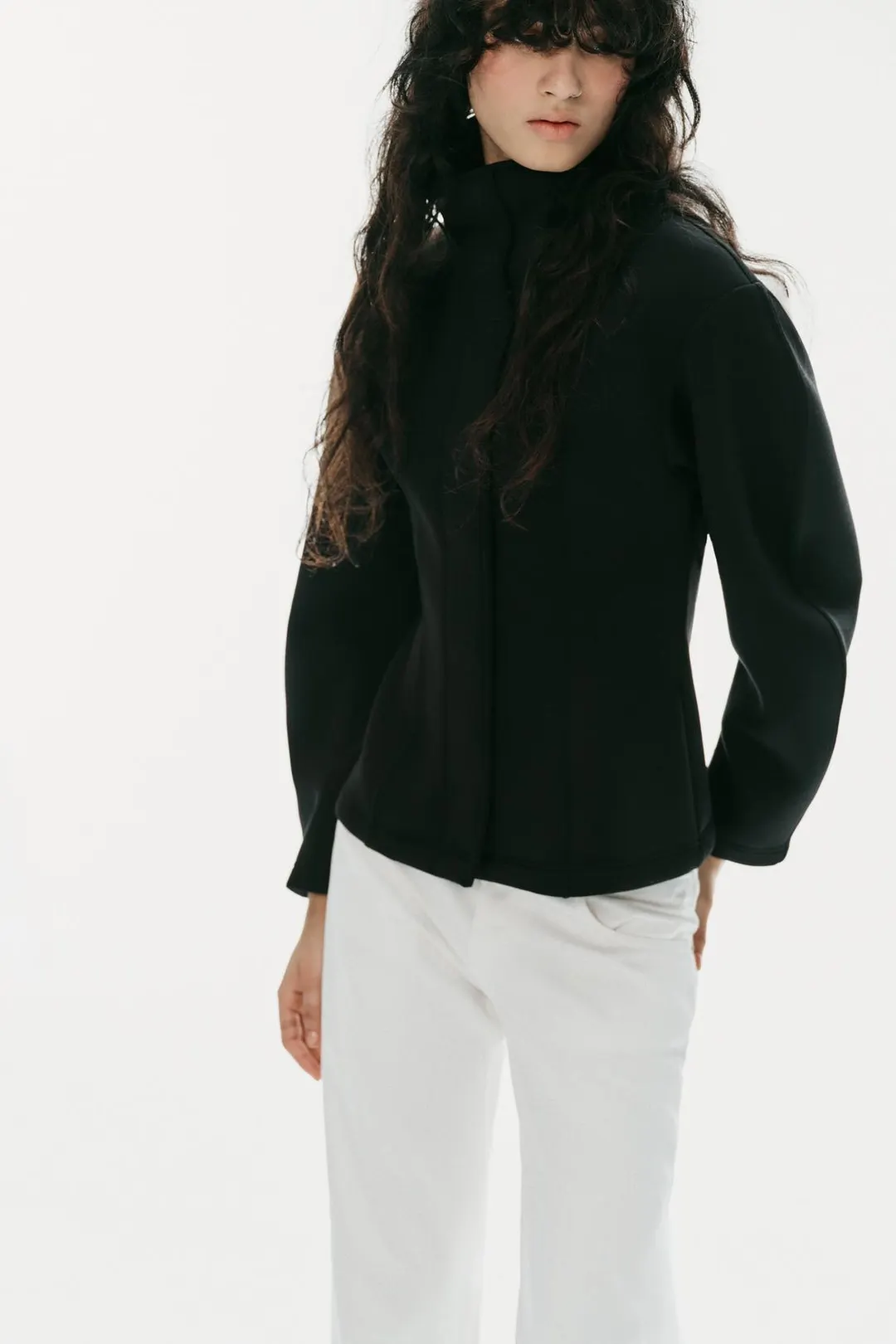 Куртка с воротником-стойкой, Zara
