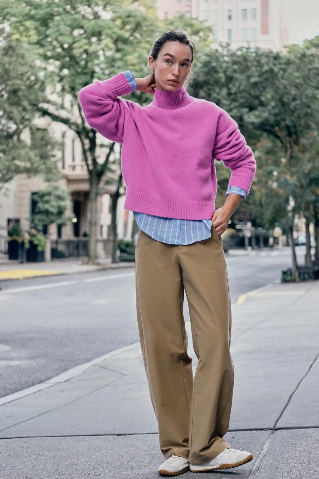 Мягкий вязаный свитер, Zara
